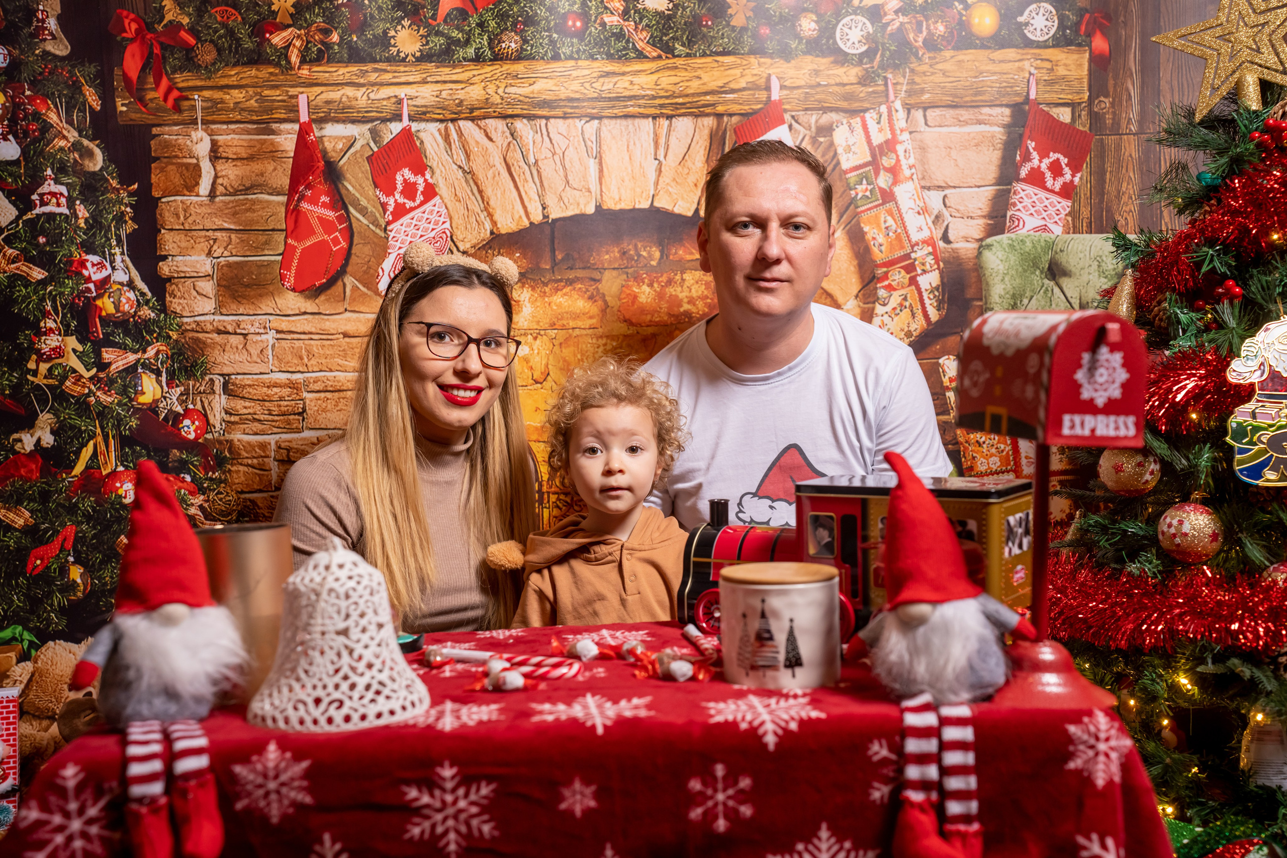 Ședință foto de Crăciun Fam. Pătrașcu
