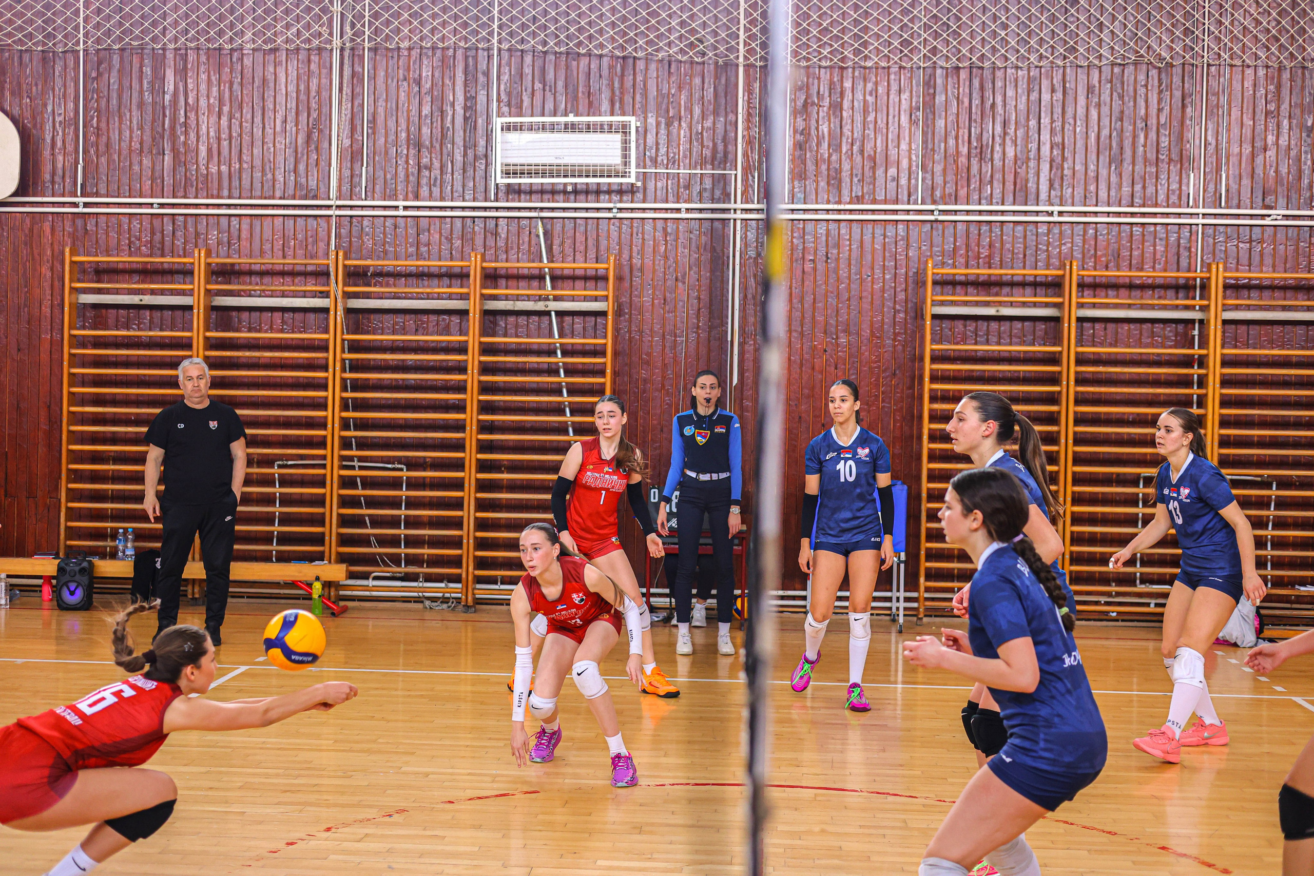 Odbojka 22.03.  Radnicki KG — BlockVolley JAG. Foto Simic Jagodina