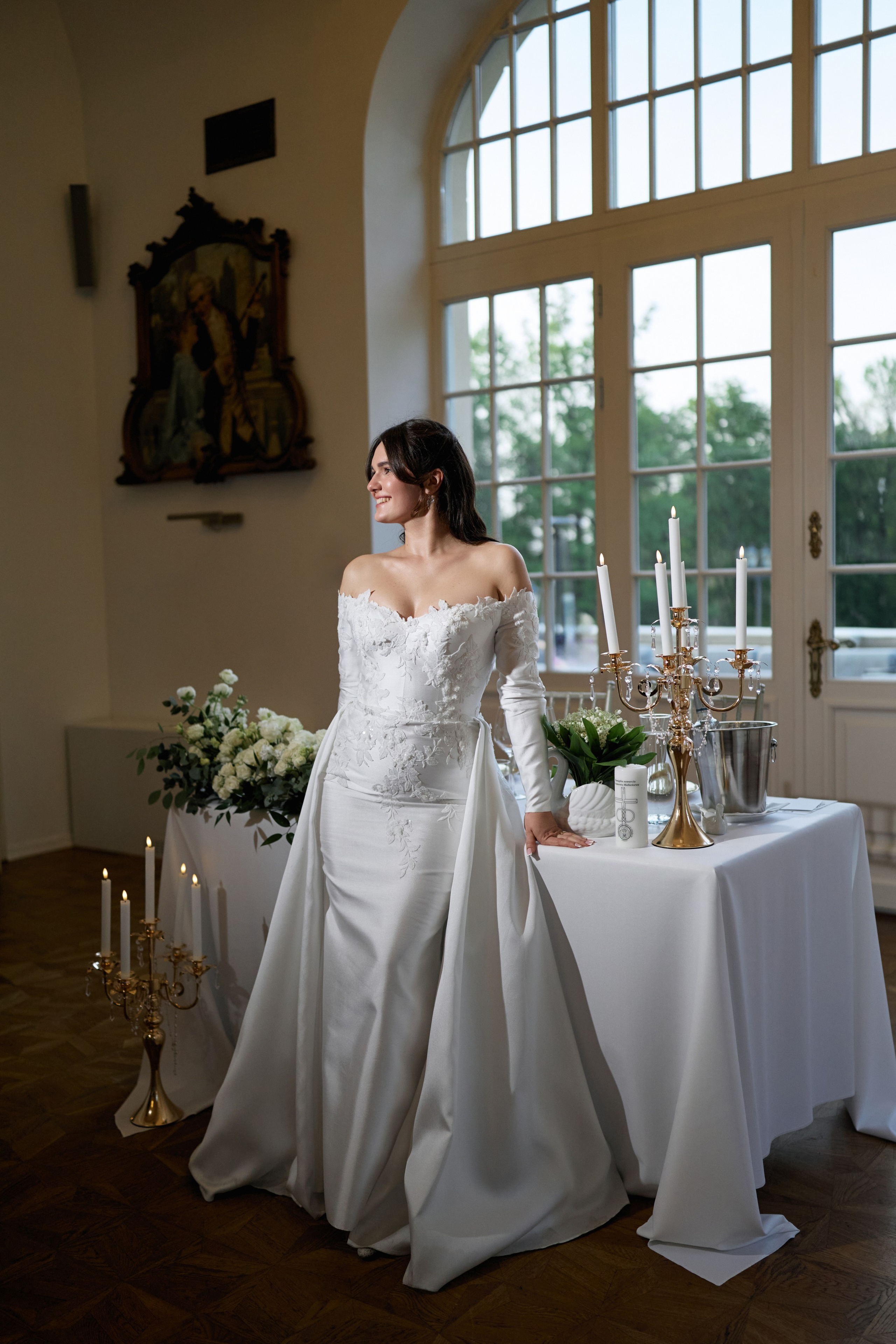 Wiktoria & Kacper. Pałac Goetz. Fotograf ślubny i rodzinny w Krakowie Yana Klymova