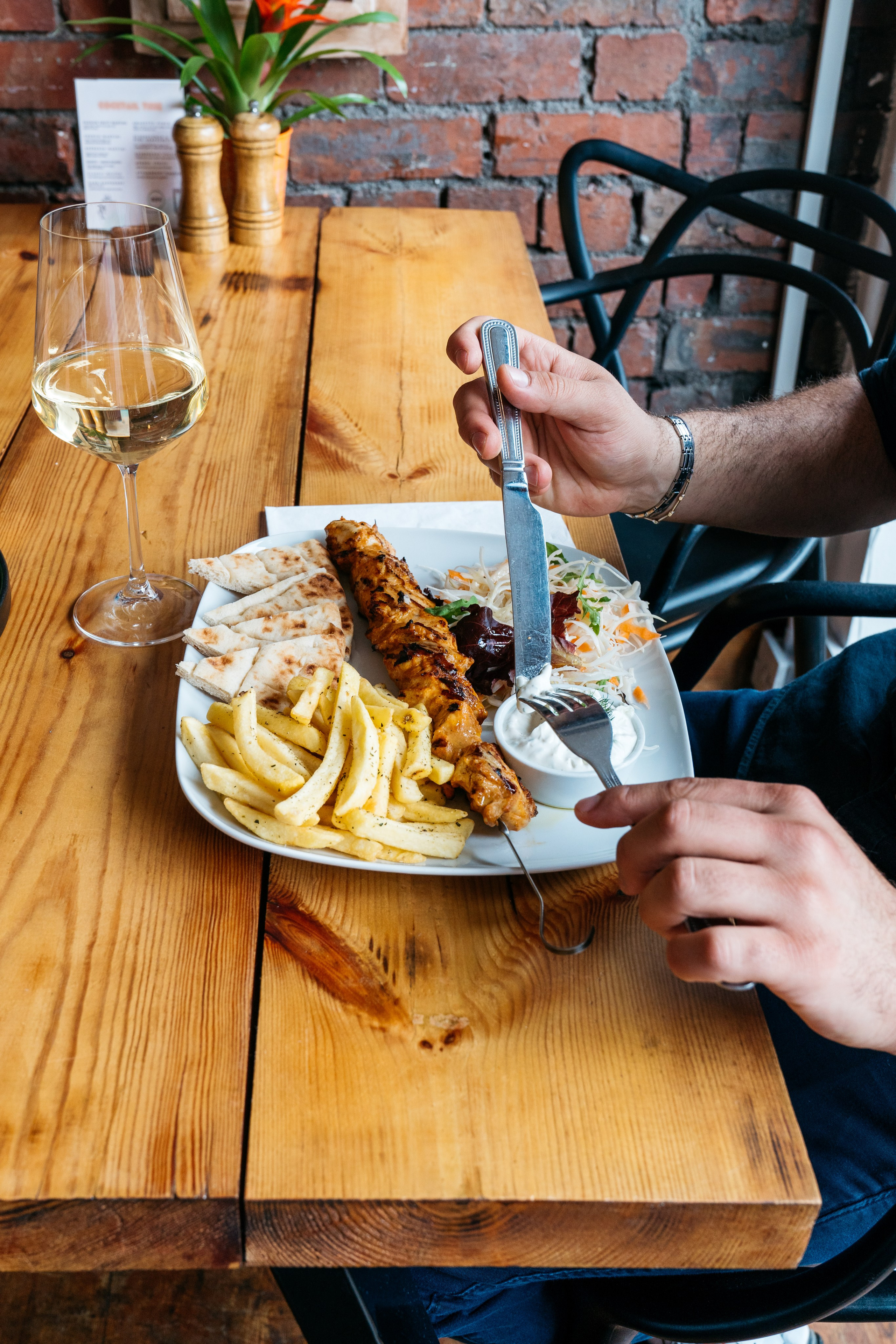 Food photography for Paros Restaurant in Heaton. Newcastle Upon Tyne Photographer Yana Balatskaya