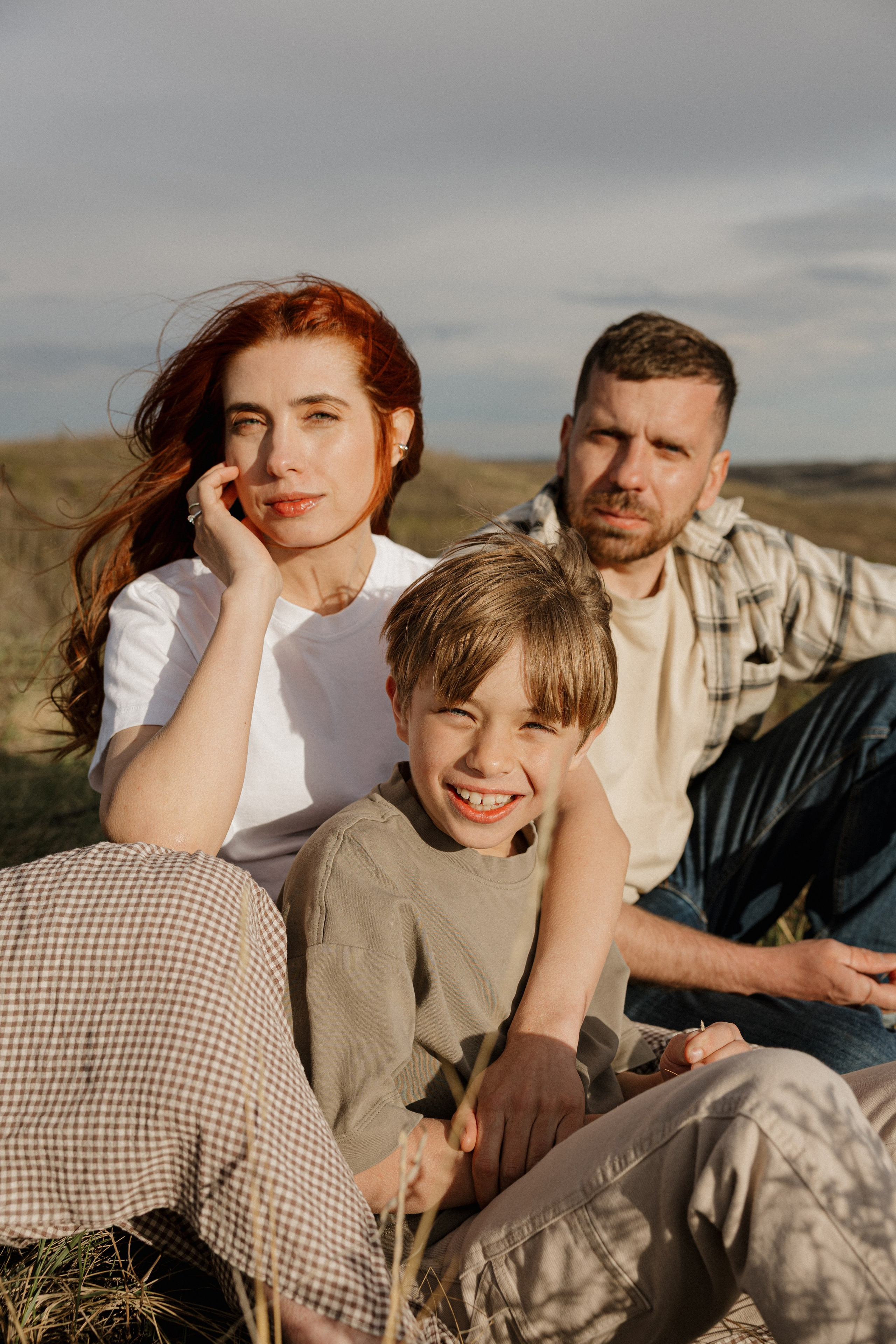 Anna, Vlad, Platon. Photographer Stanislav Antonov