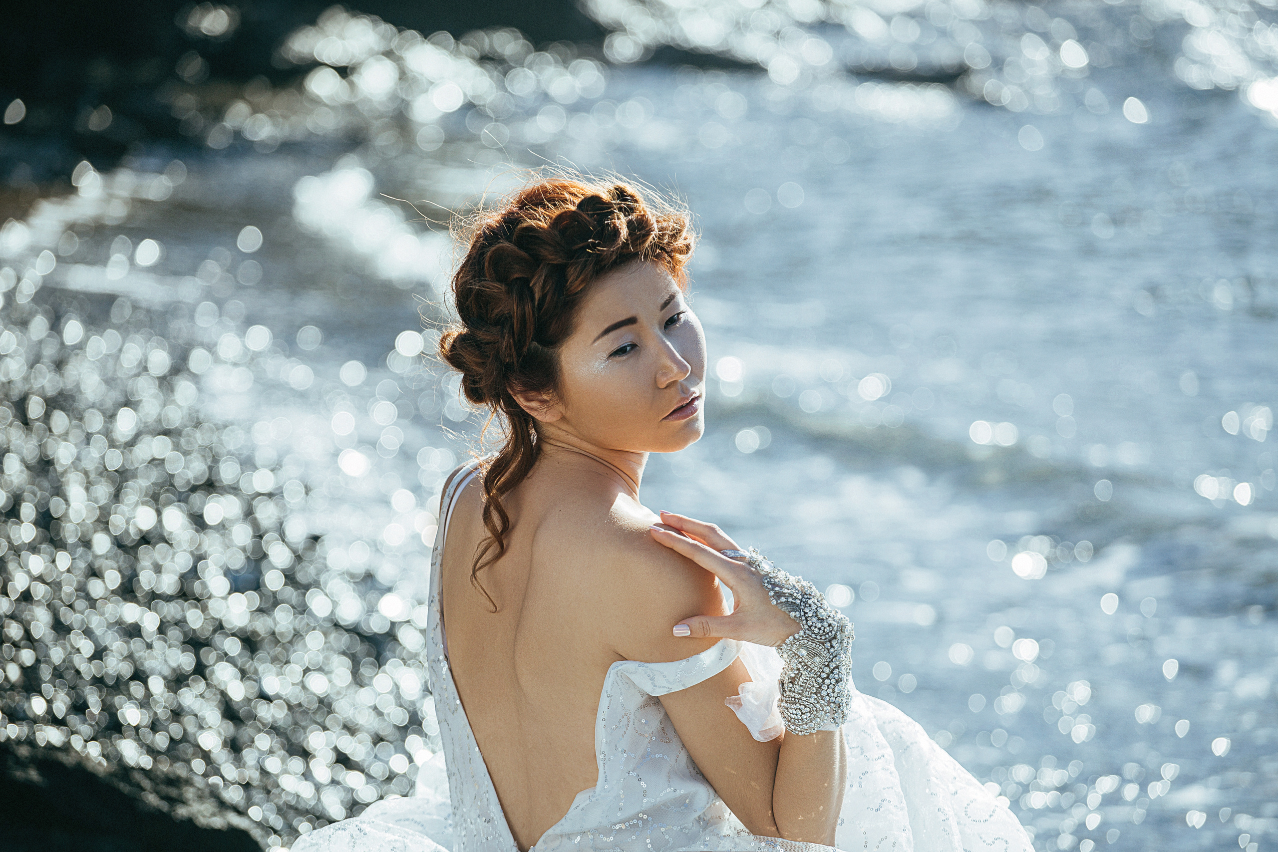 Fashion photo session for the designer of wedding dresses and accessor. Julia Ganch I Fashion Wedding Photography I Cappadocia Turkey