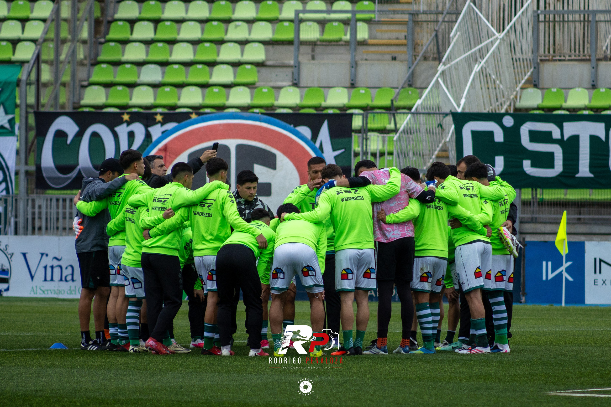 FUTBOL PROFESIONAL WANDERERS VS UNION SAN FELIPE. Fotógrafo Deportivo Rodrigo Peñaloza Otarola
