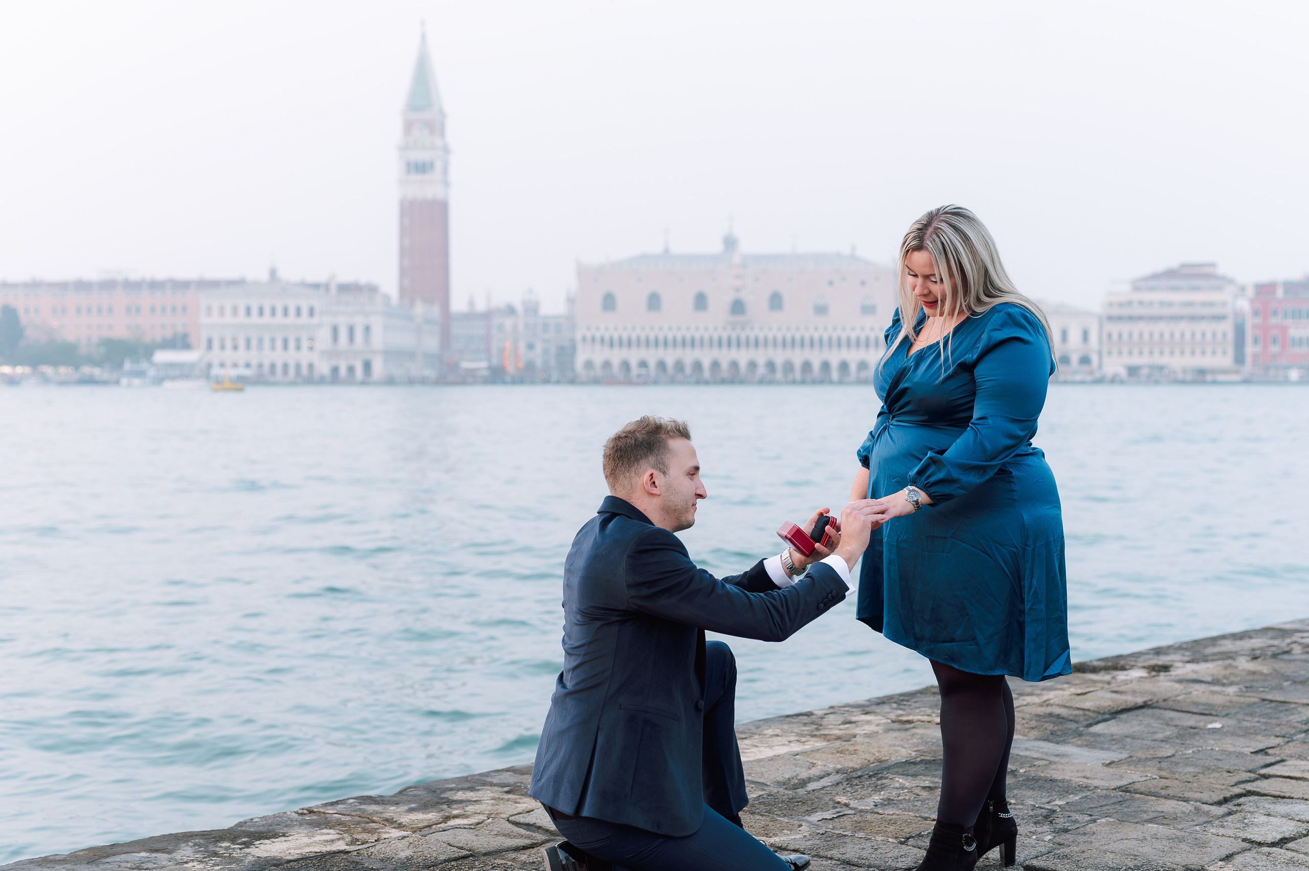Proposal island San Giorgio. Фотограф в Венеции Anna Terzi