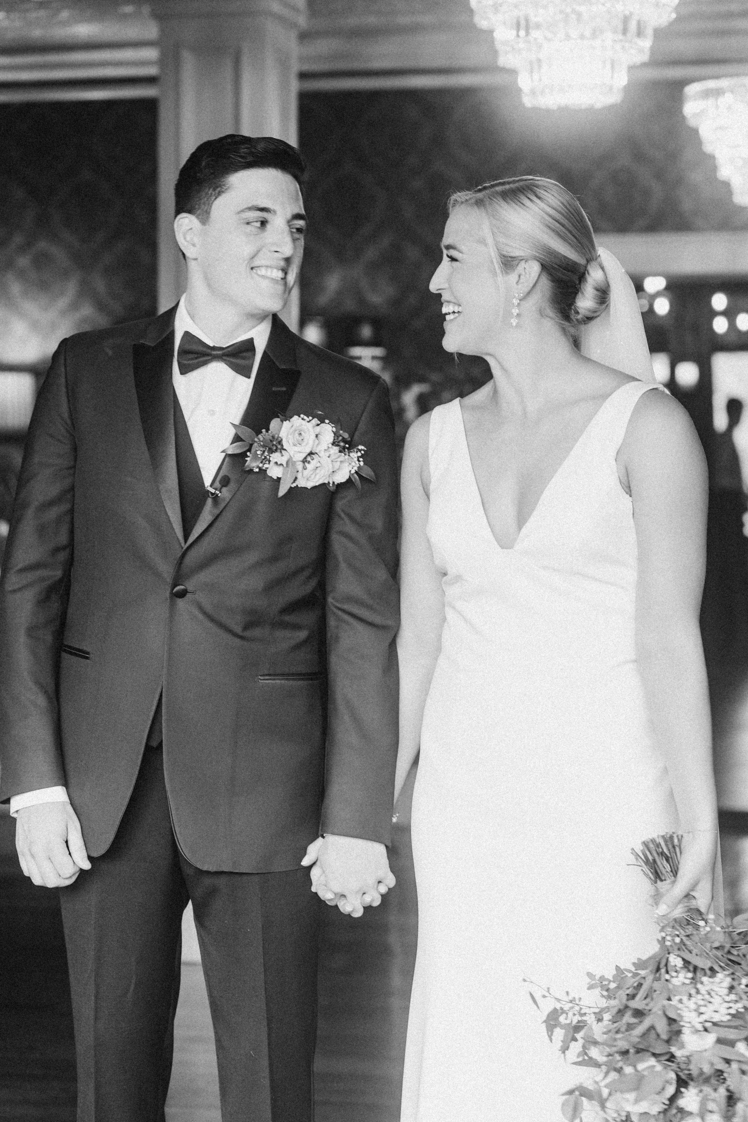 Bride and groom portrait photography at Old Daley on Crooked Lake in Averill Park New York