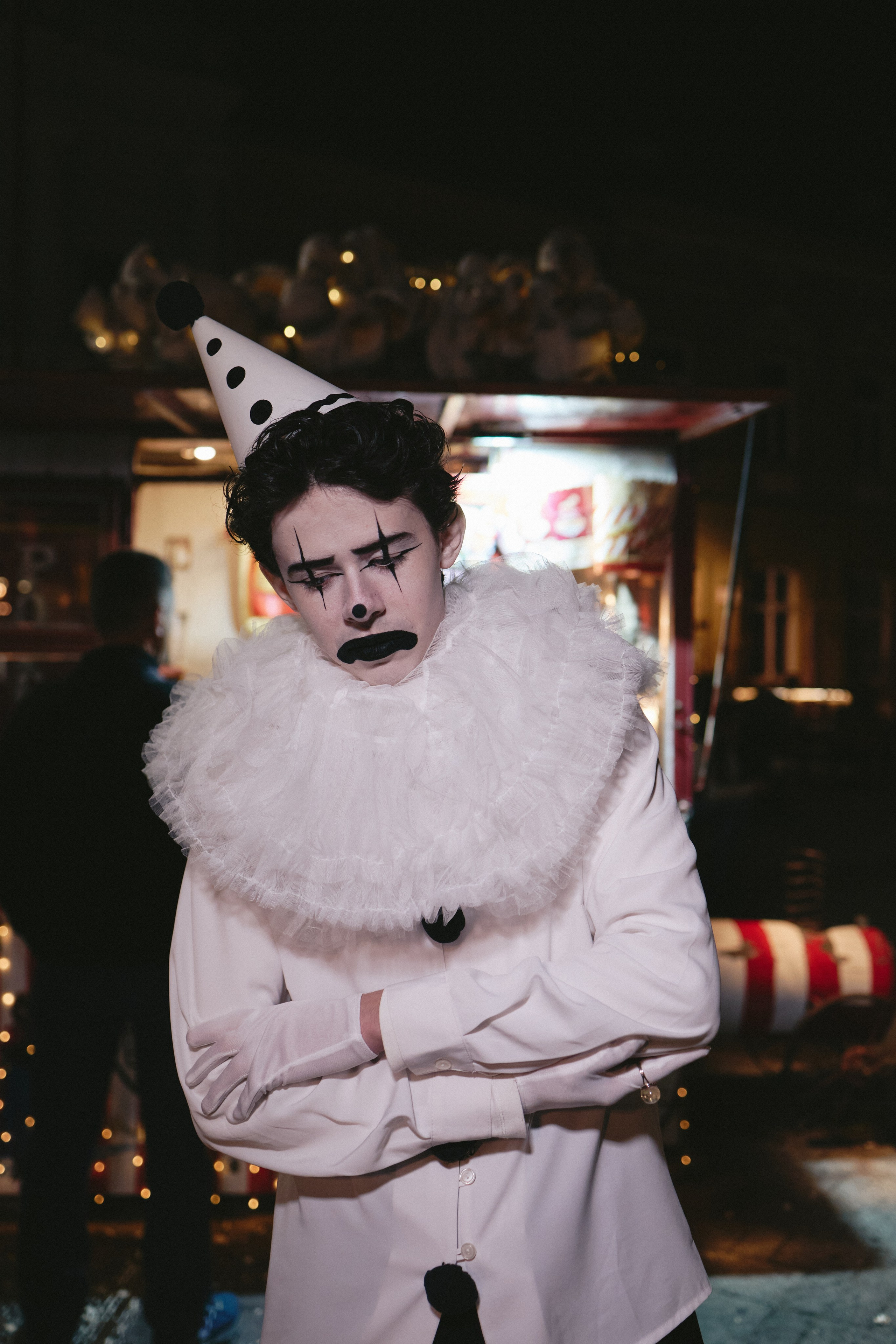 Маска и личность | Концептуальная фотосессия клоуна в Нови Саде. Анастасия Еремина | Фотограф в Сербии | Персональные и бизнес-фотосессии в Белграде и Нови Саде