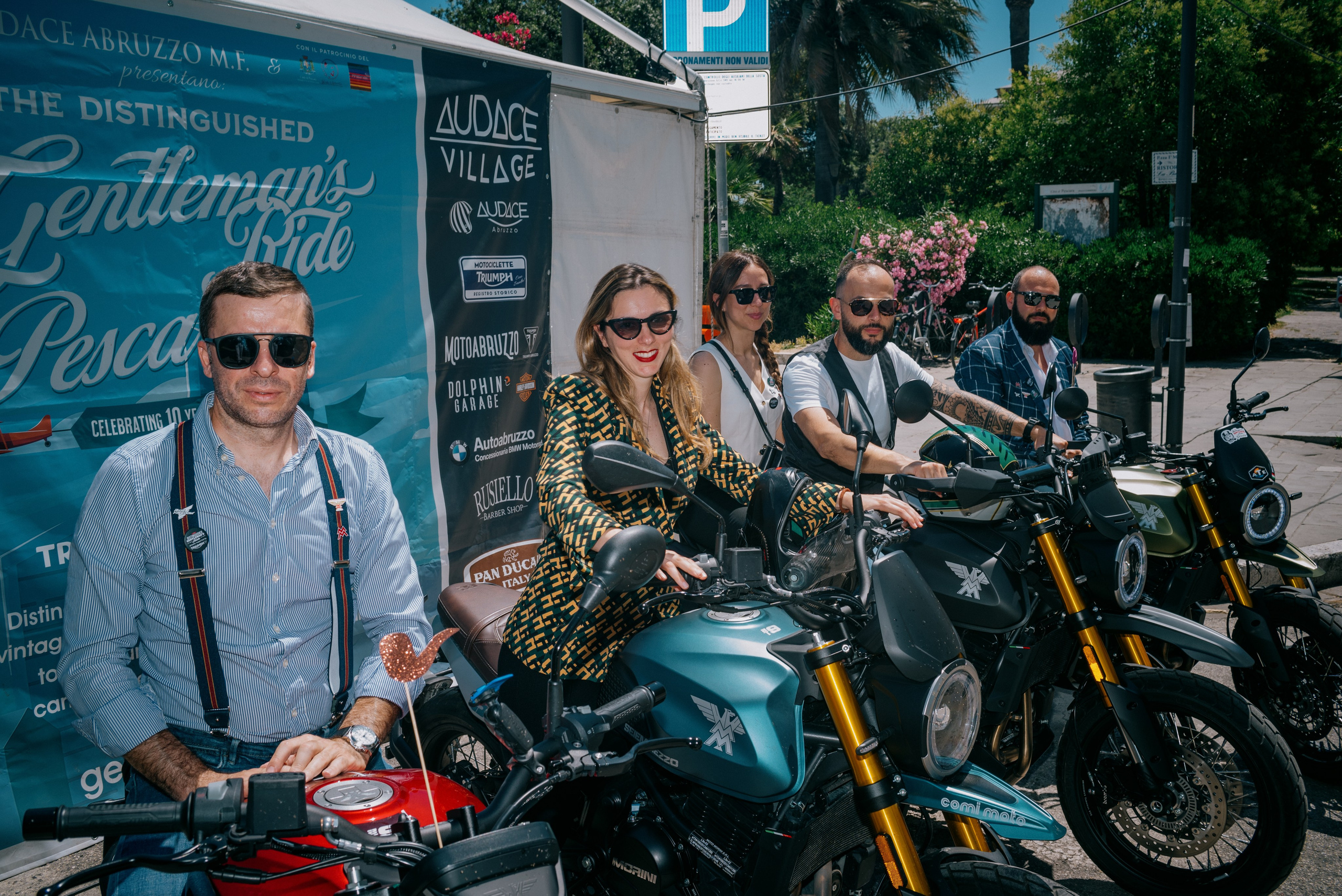 Distinguished Gentleman's Ride 2024. Photographer Iuliia Gladkikh, Italy, Abruzzo