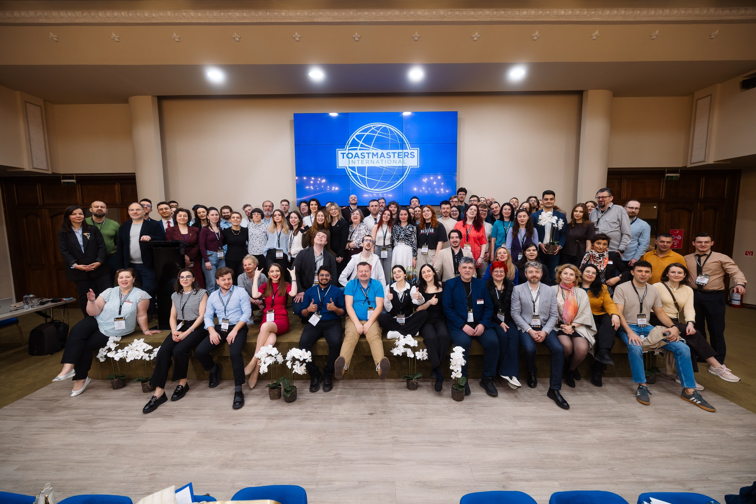 Toastmasters Conference. Marius Ciocan