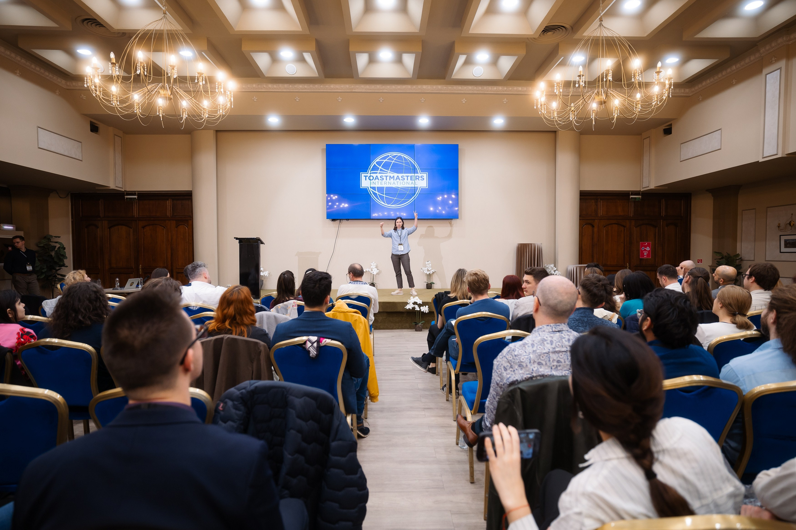 Toastmasters Conference. Marius Ciocan