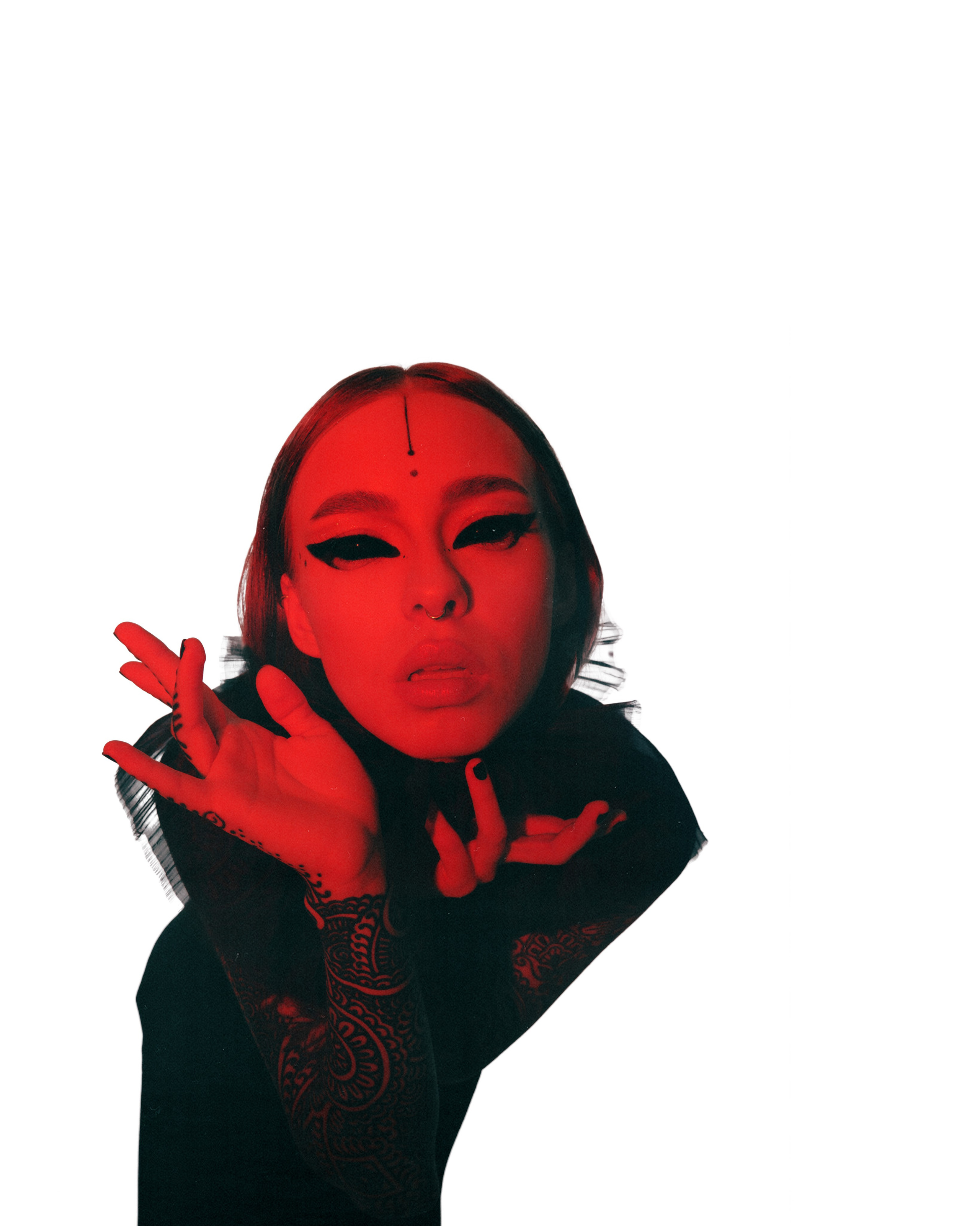 Cyber witch. Photographer Olga Tsoi