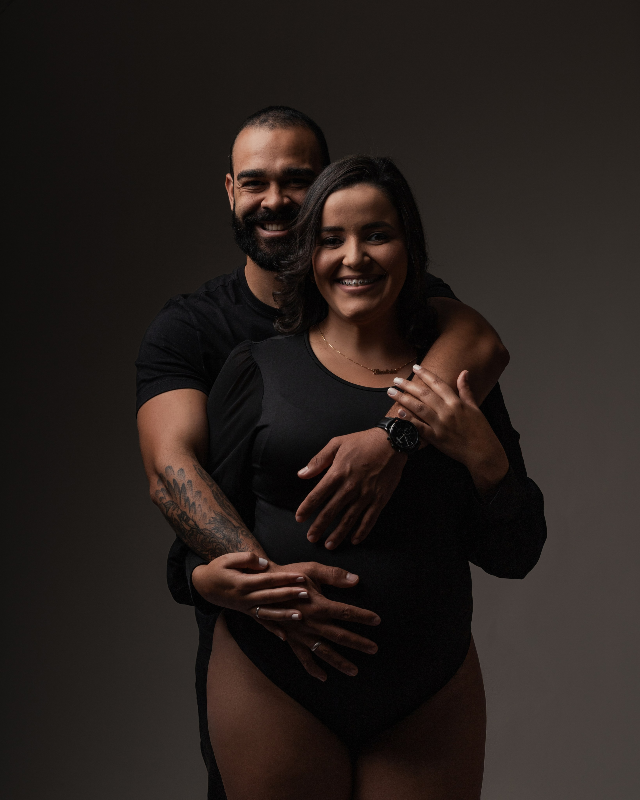 2025 | Beatriz — Gestante — Estudio. Denis Damasceno | Fotografia