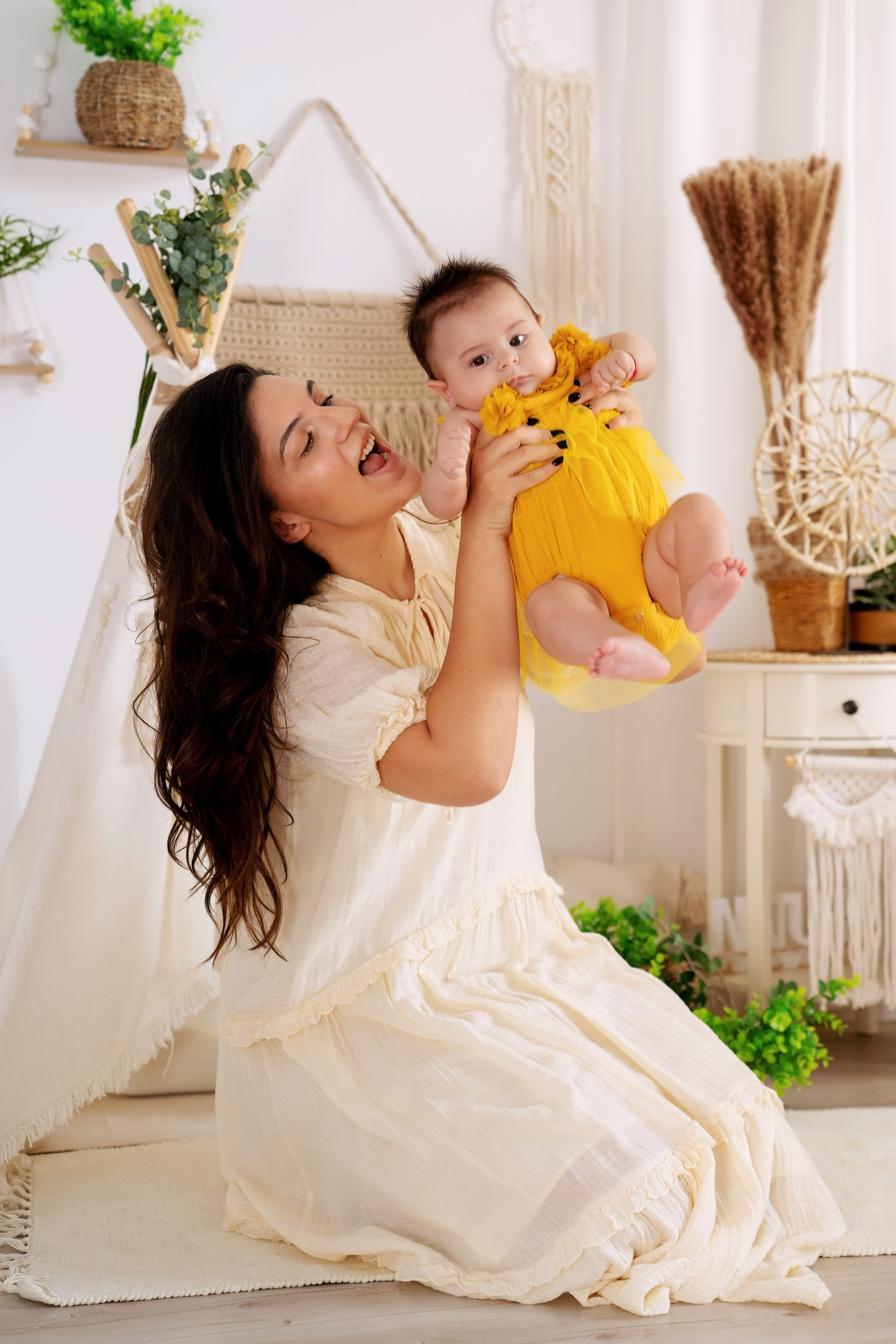 Arina si familia (sedinta Boho). Fotograf evenimente. Fotograf nunta. Fotograf Botez. Mihaela Savu