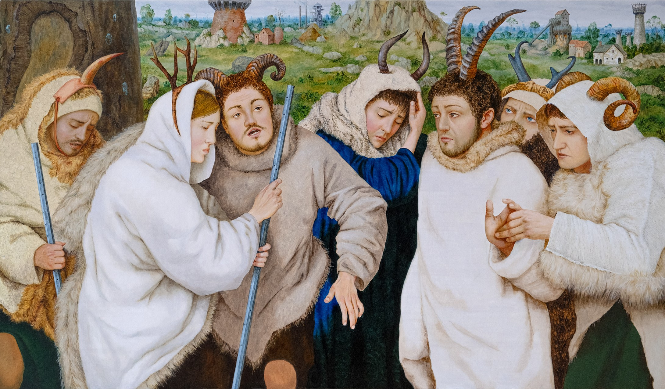 Horned Costumes. Paul Rog