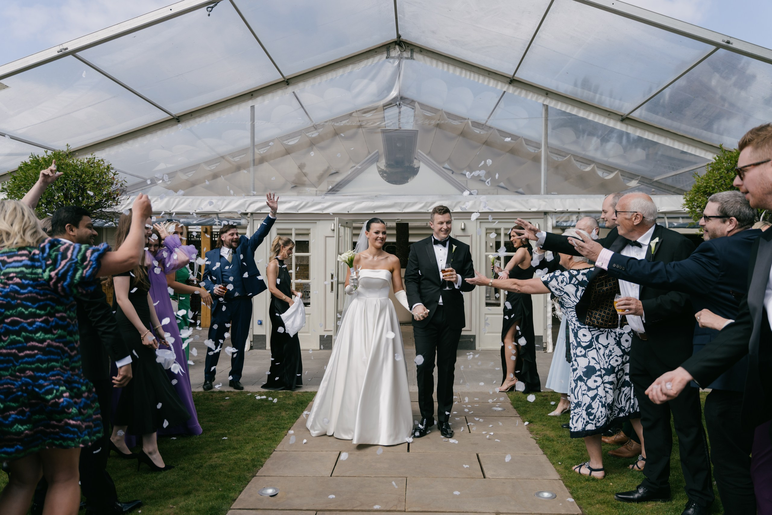 Wedding ceremony at Friern Manor Country Hotel in Essex