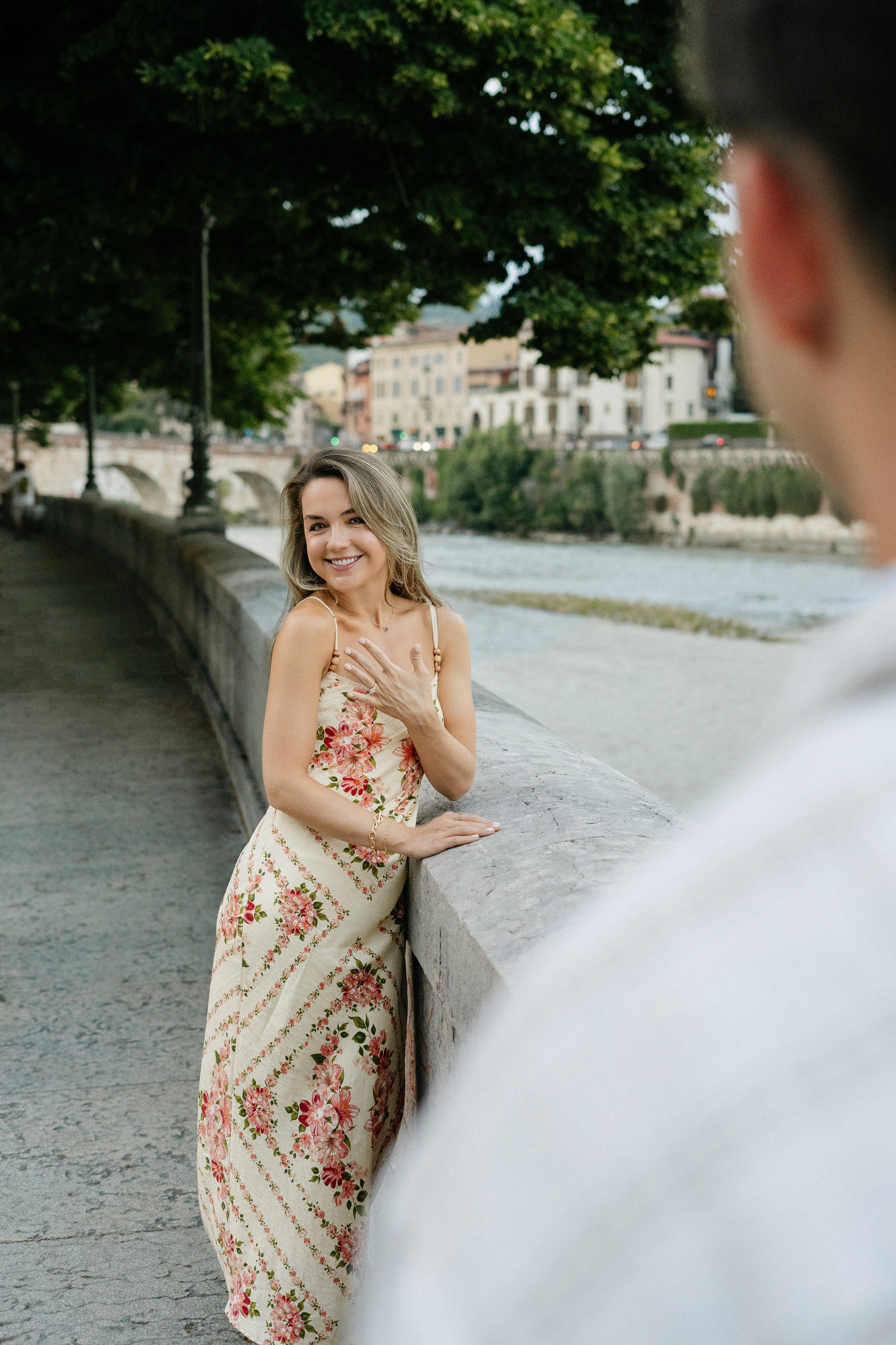 C & C (Ponte Pietra, Verona, Italy). Marriage Proposal Photographer in Verona, Lake Garda and Dolomites| Diana Fedrigo