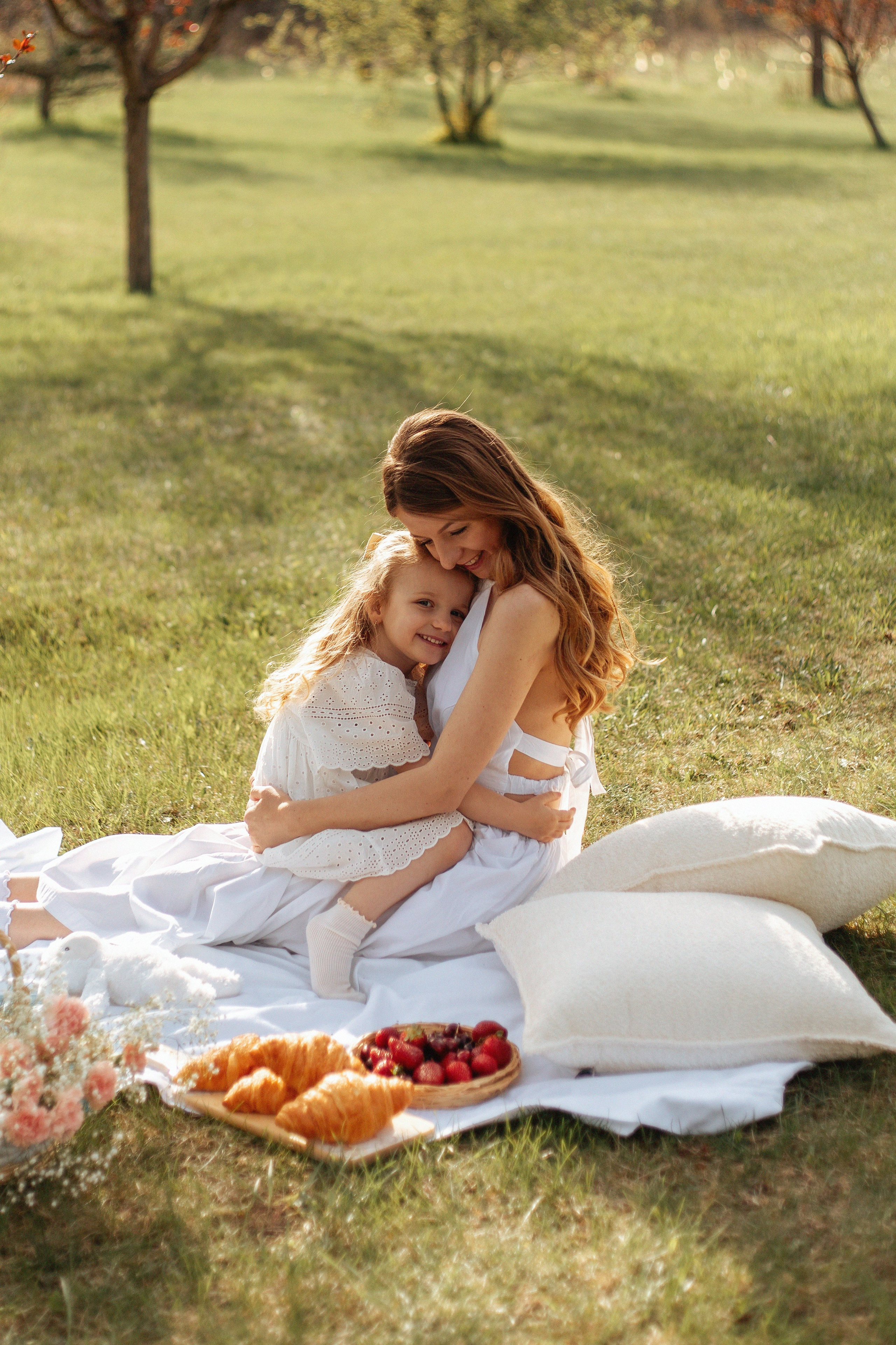 Mother & daughter story. Home