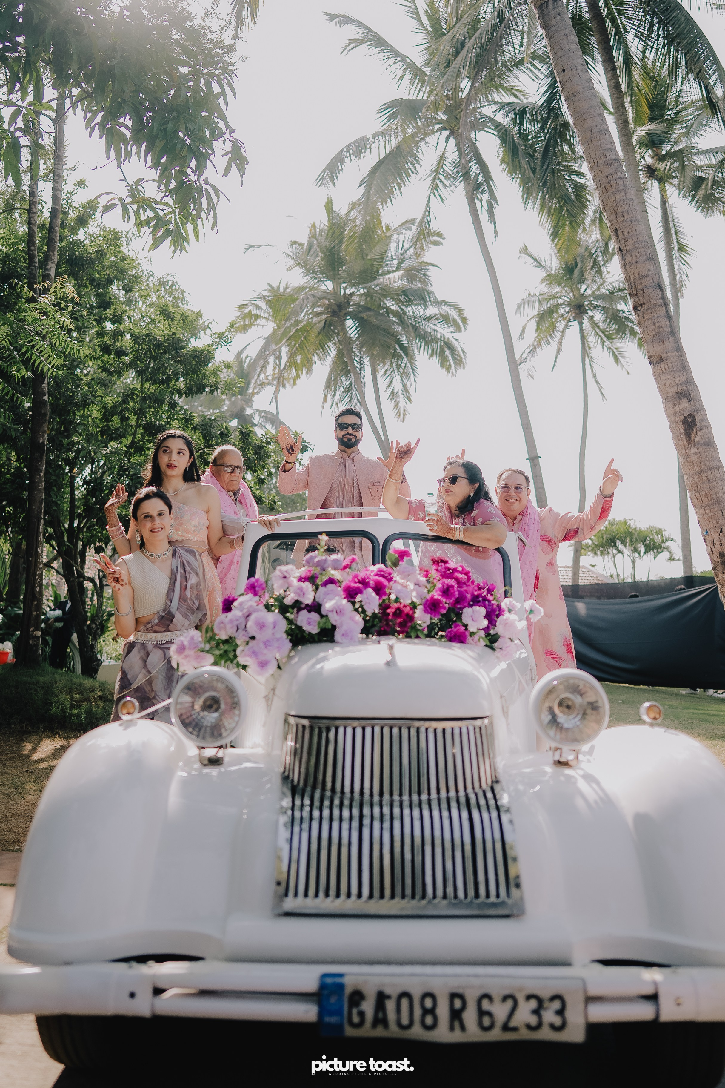 Varamala Ft. Barbie & Aneesh. Fine art Wedding Photographers in India & Canada