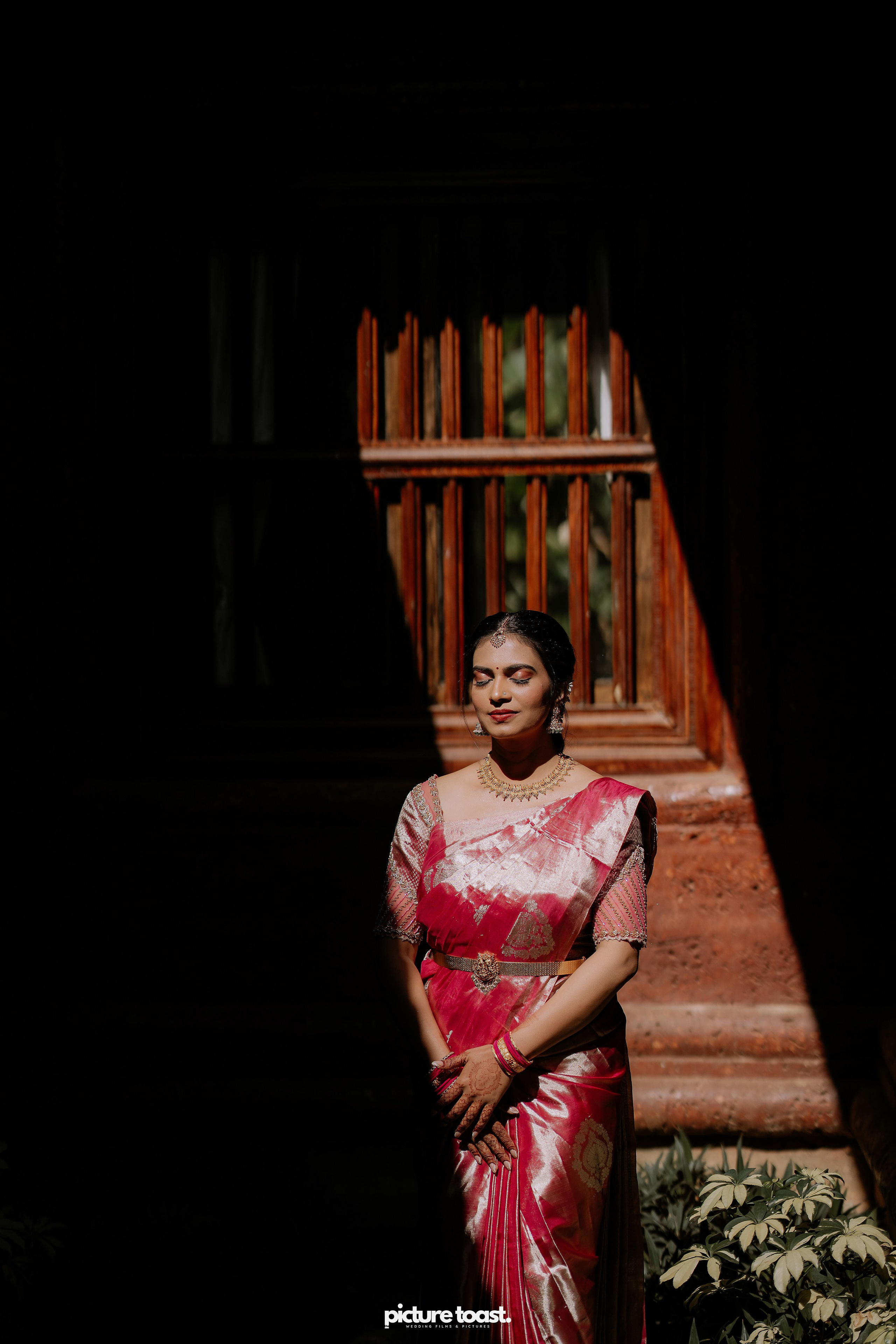 Wrapped in love and tradition. Fine art Wedding Photographers in India & Canada