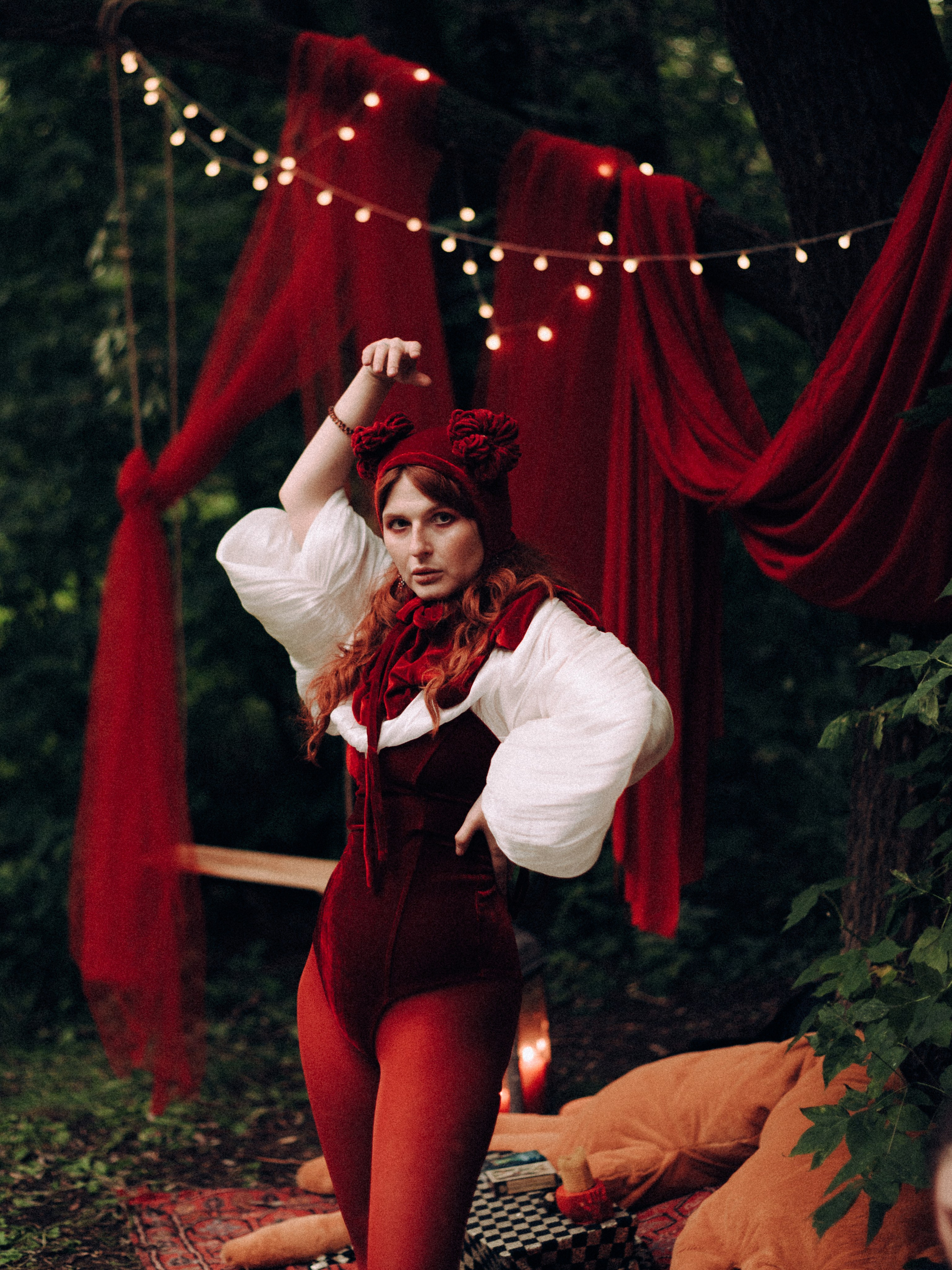 Witches' picnic — fantasy themed event. Moth & Moss Photography
