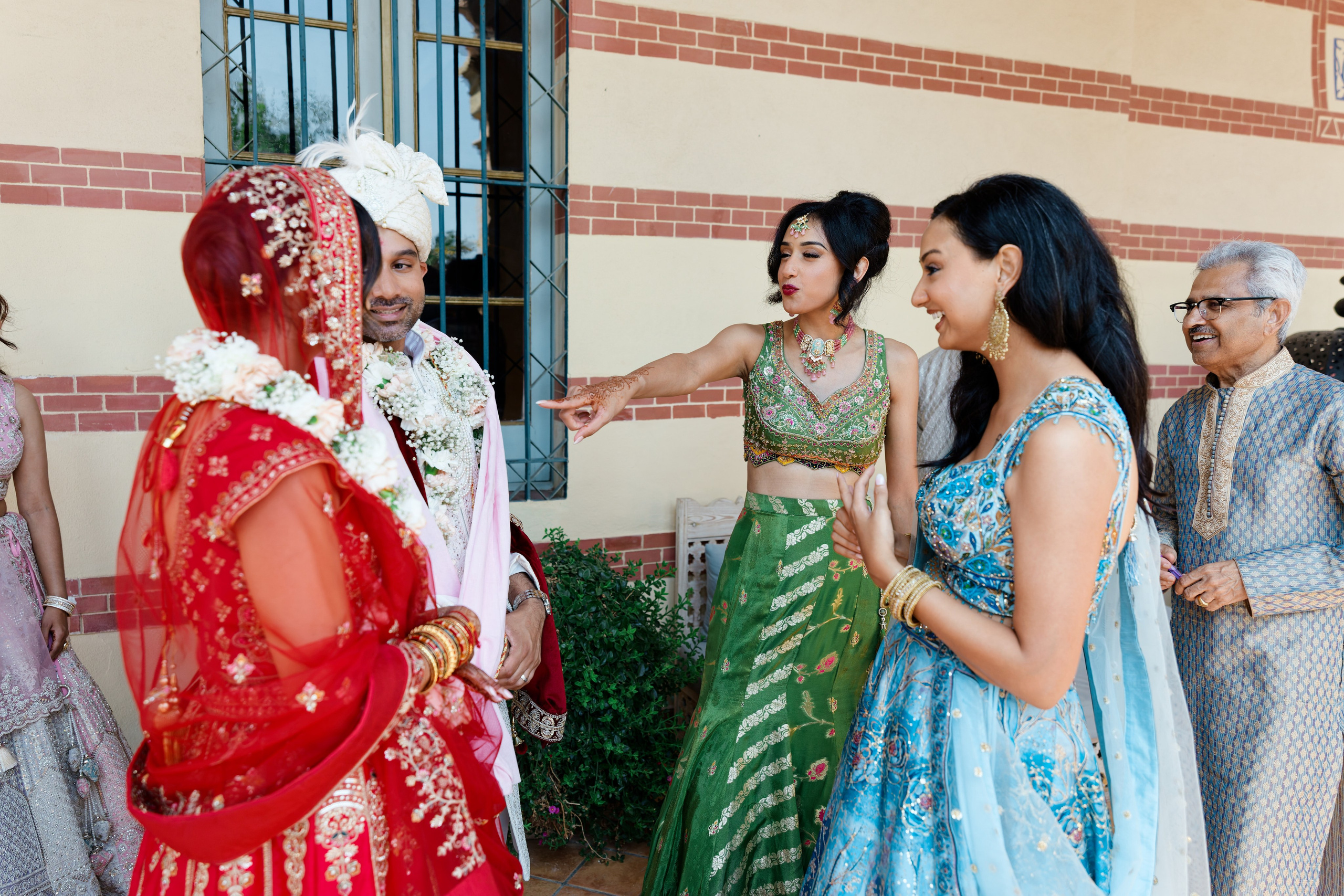 Indian wedding at Gran Villa Rosa, Barcelona