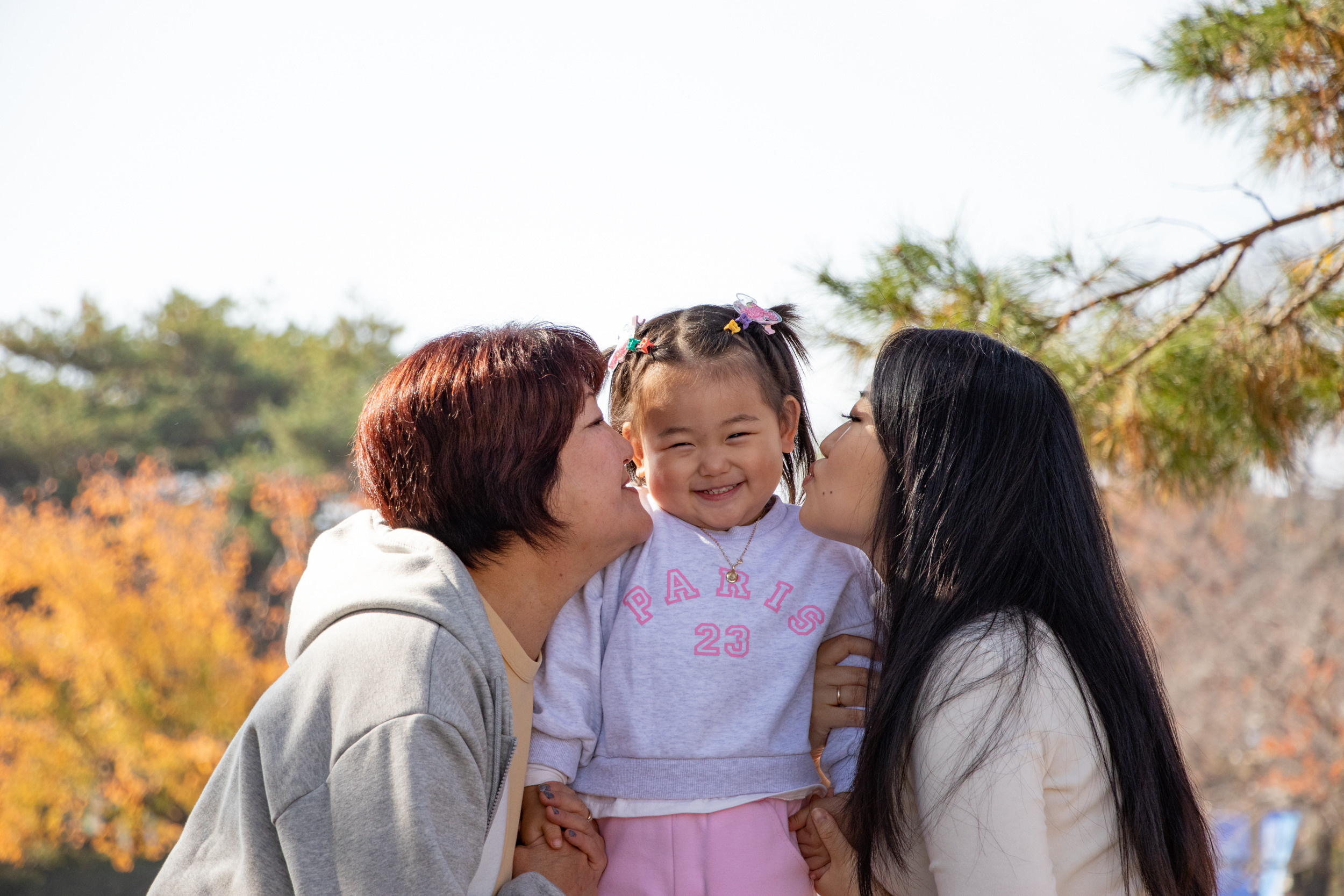 До/после. Семейный, свадебный и асянди фотограф в Южной Корее Ким Гым Дори