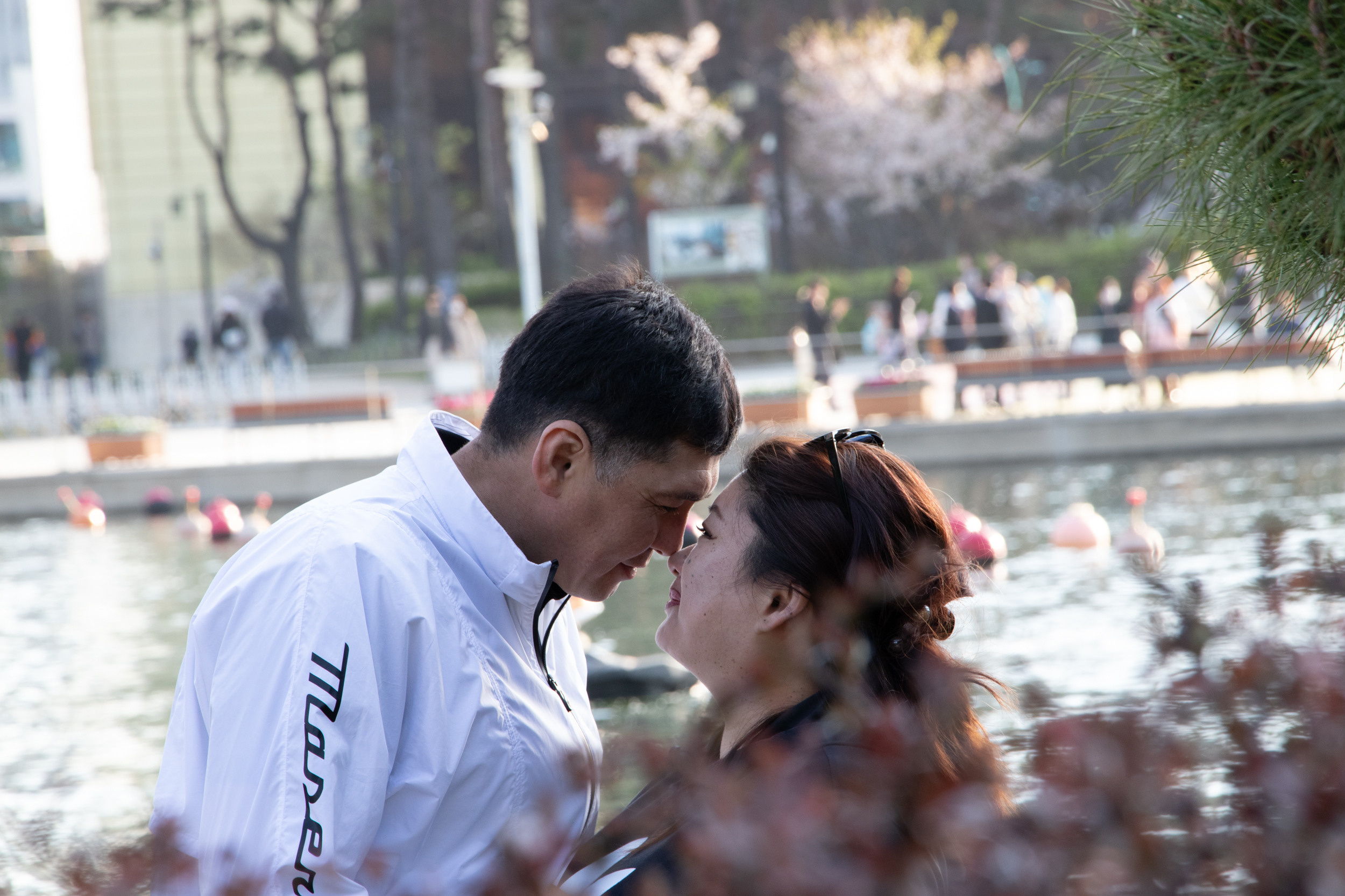 До/после. Семейный, свадебный и асянди фотограф в Южной Корее Ким Гым Дори