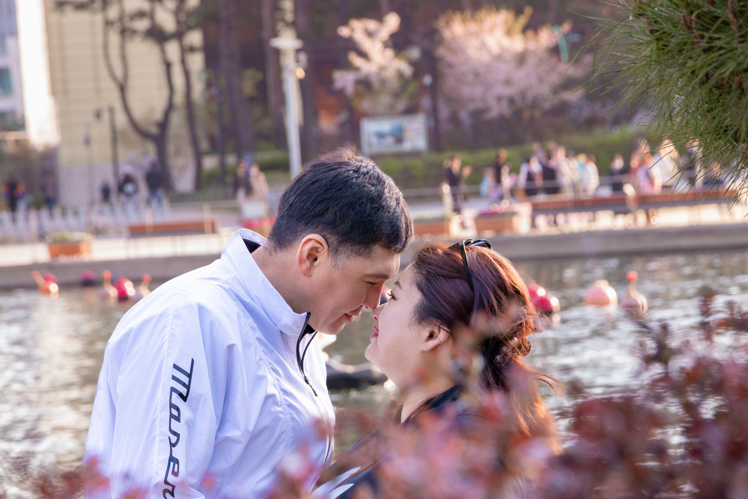 До/после. Семейный, свадебный и асянди фотограф в Южной Корее Ким Гым Дори