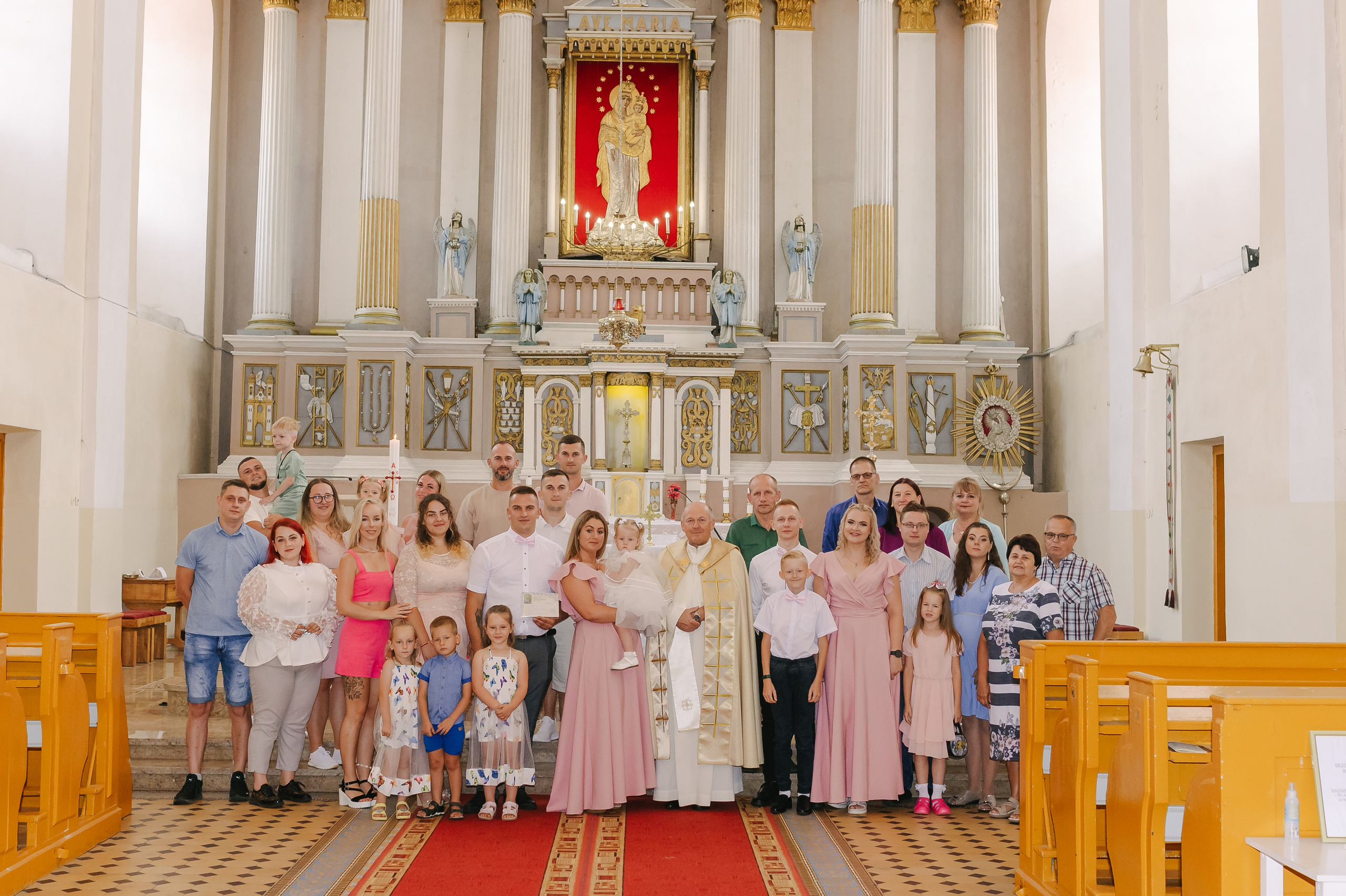 Olivijos krikštynos. Rokas Baranauskas fotografija
