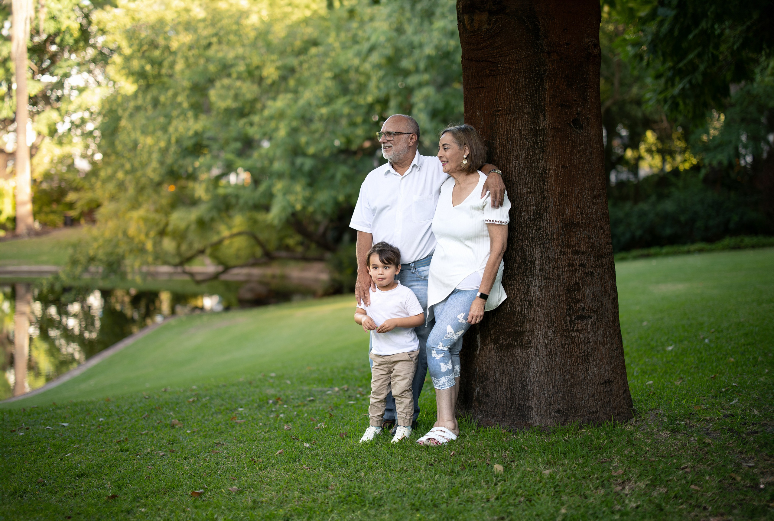 Photos from different family photoshoots