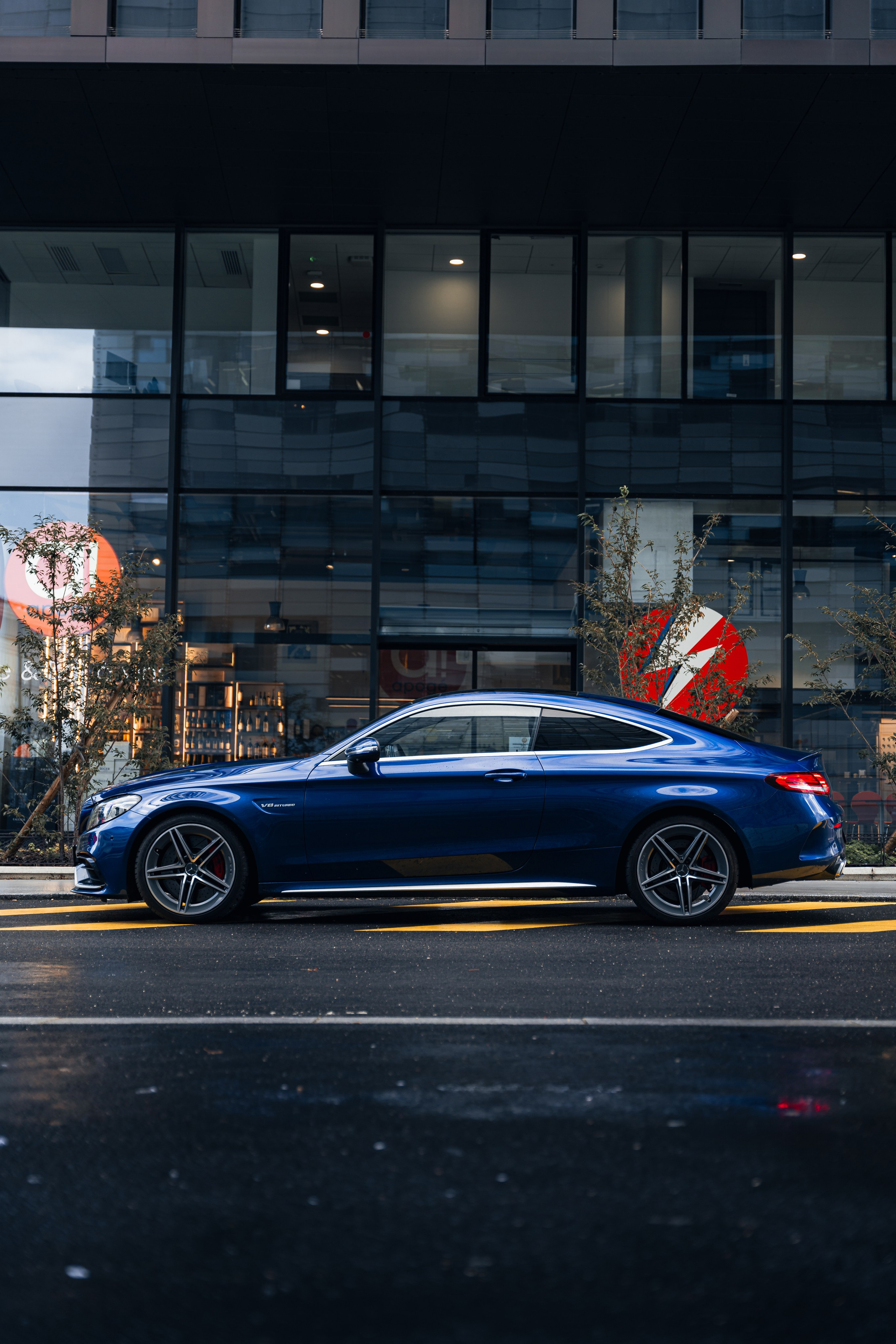 Mercedes-Benz C63s AMG. Photographer in Paris — Vitalii Motruk