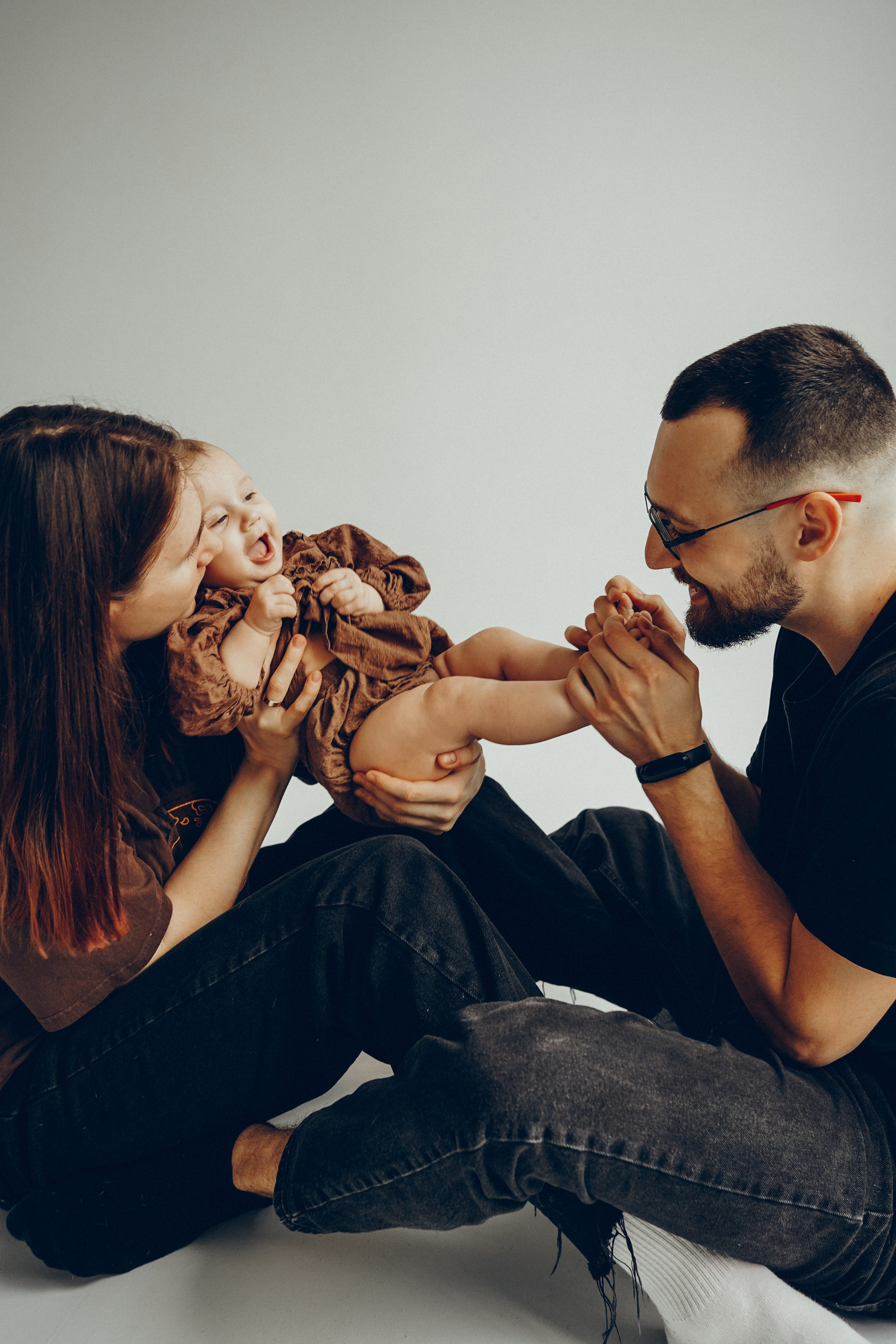 Студийная семейная. Фотограф Москва Ларина Юлия