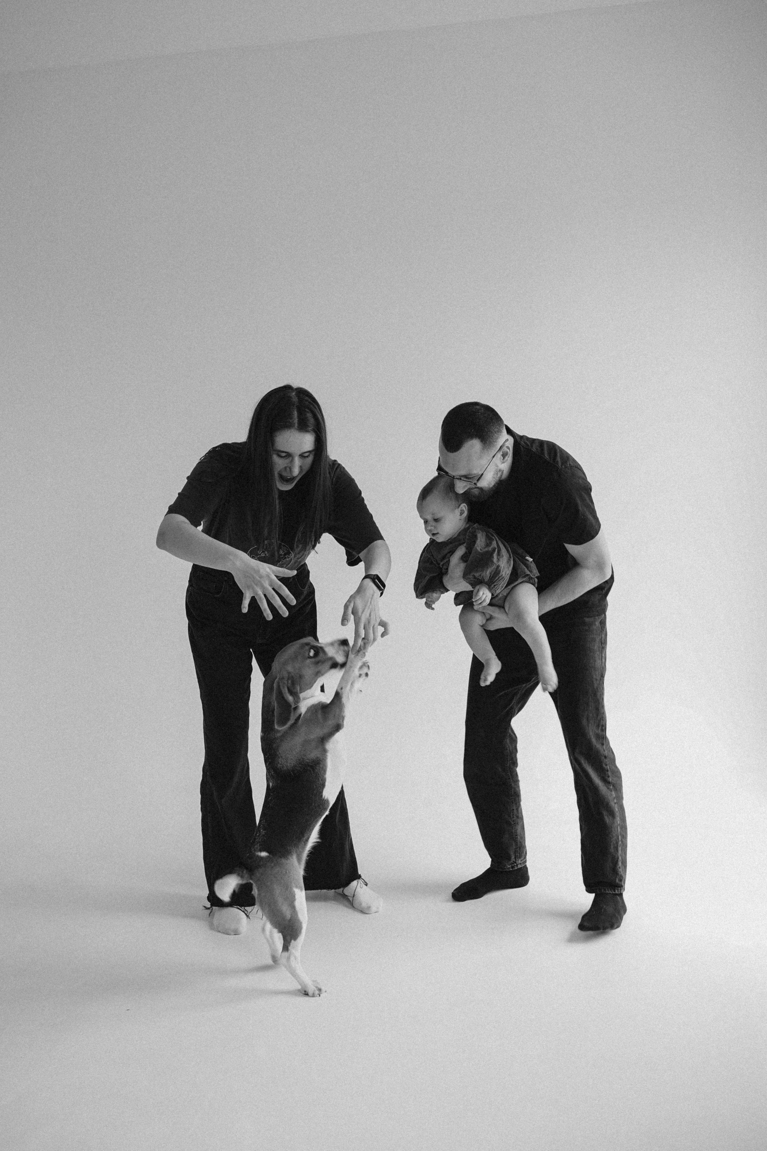 Студийная семейная. Фотограф Москва Ларина Юлия