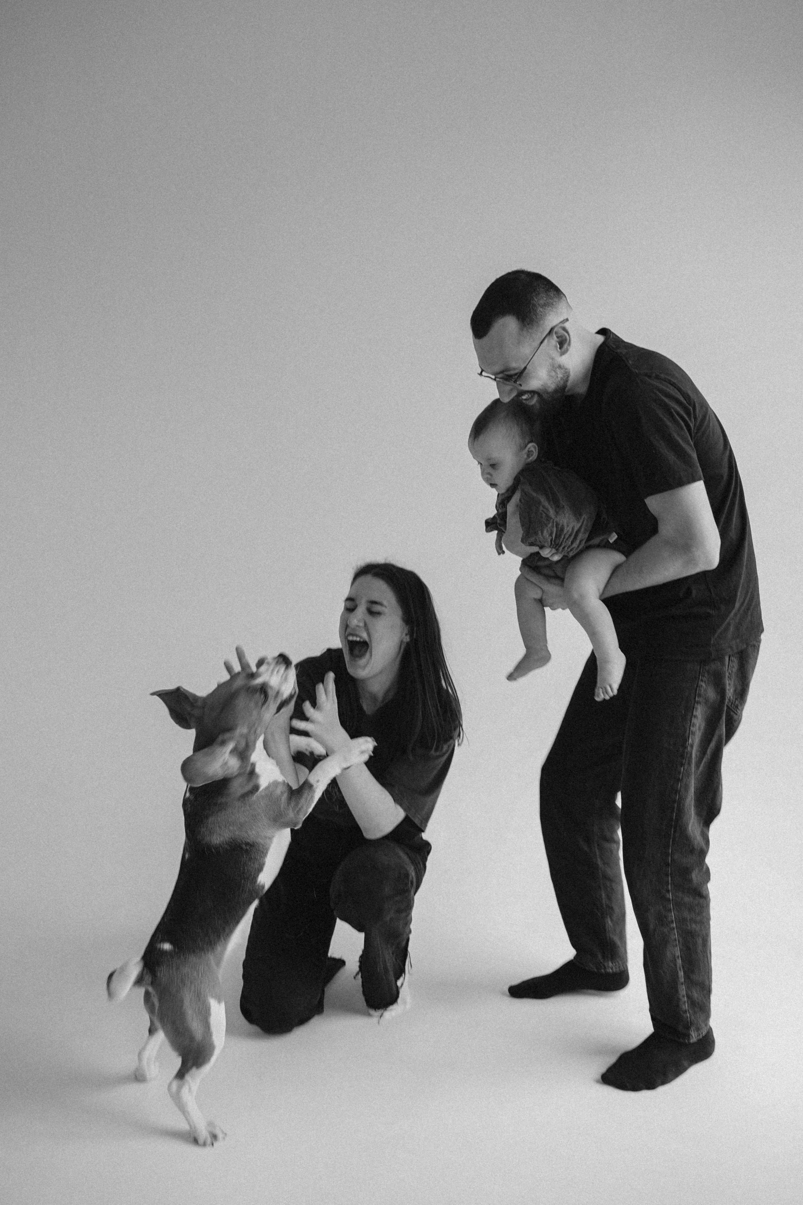 Студийная семейная. Фотограф Москва Ларина Юлия