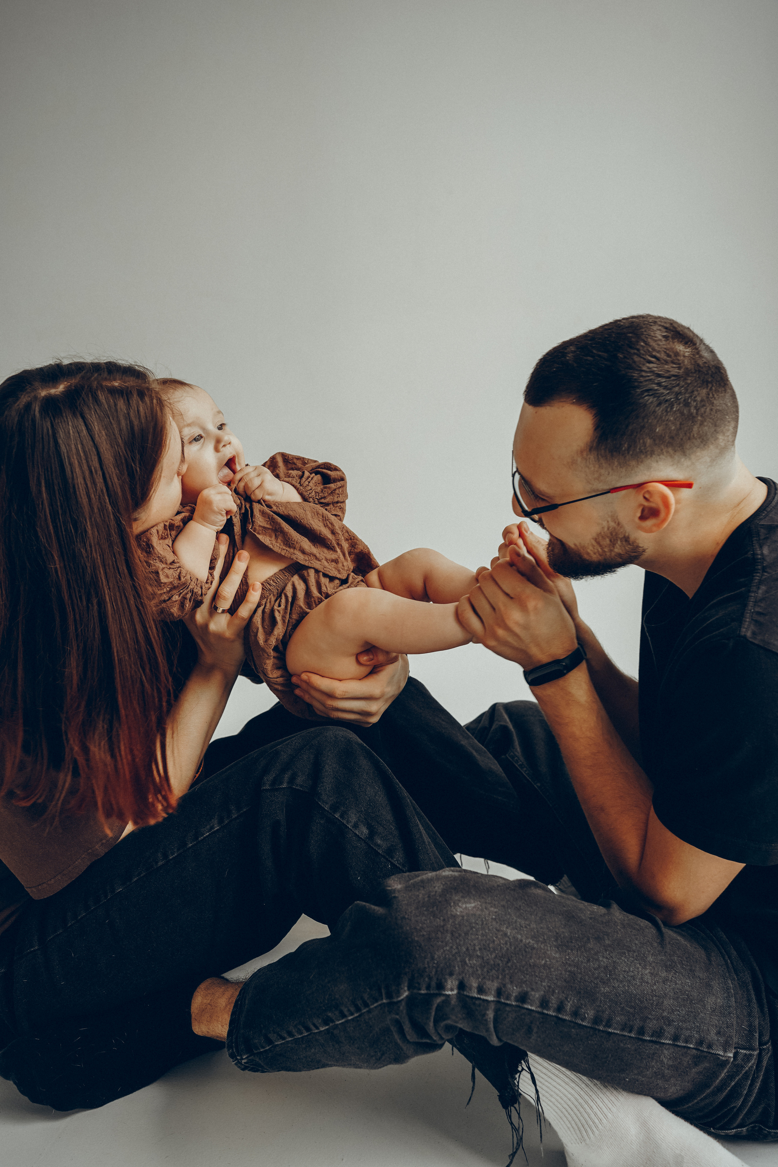 Студийная семейная. Фотограф Москва Ларина Юлия