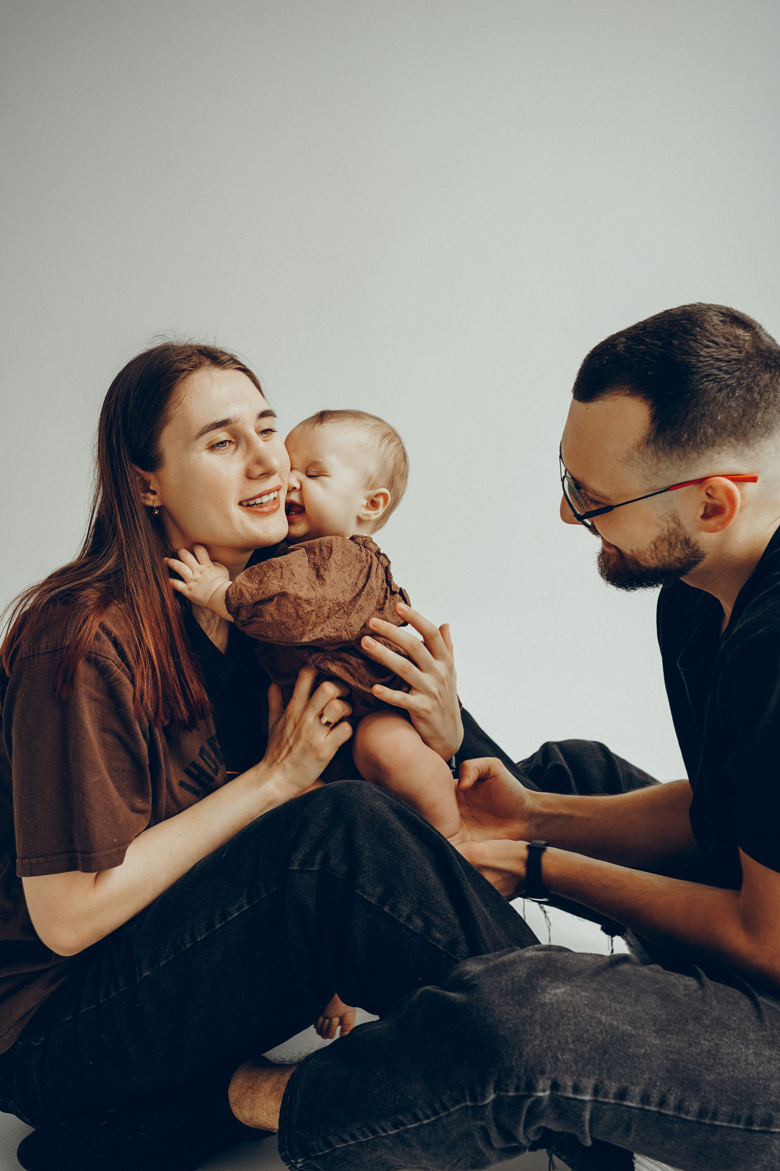 Студийная семейная. Фотограф Москва Ларина Юлия