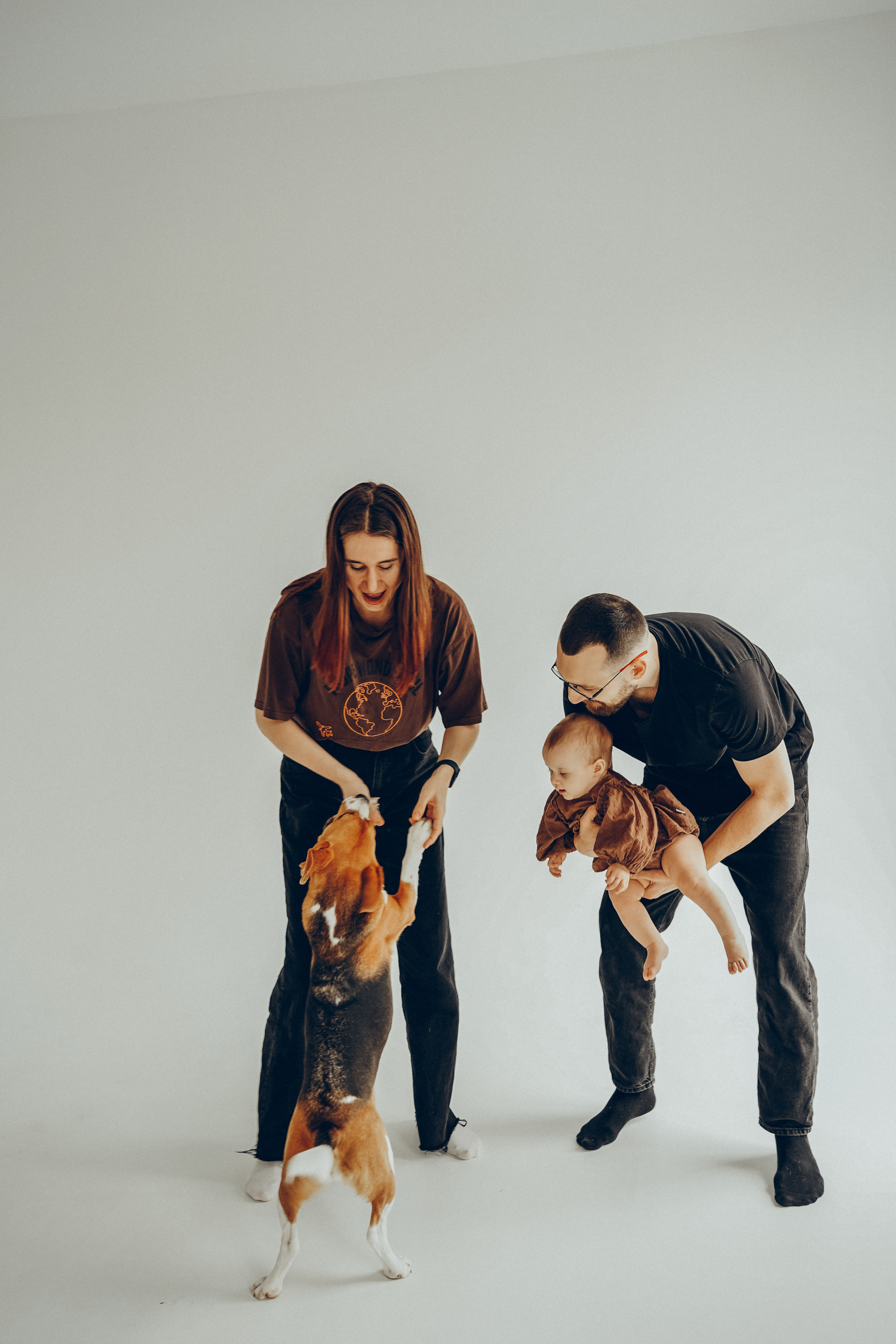 Студийная семейная. Фотограф Москва Ларина Юлия