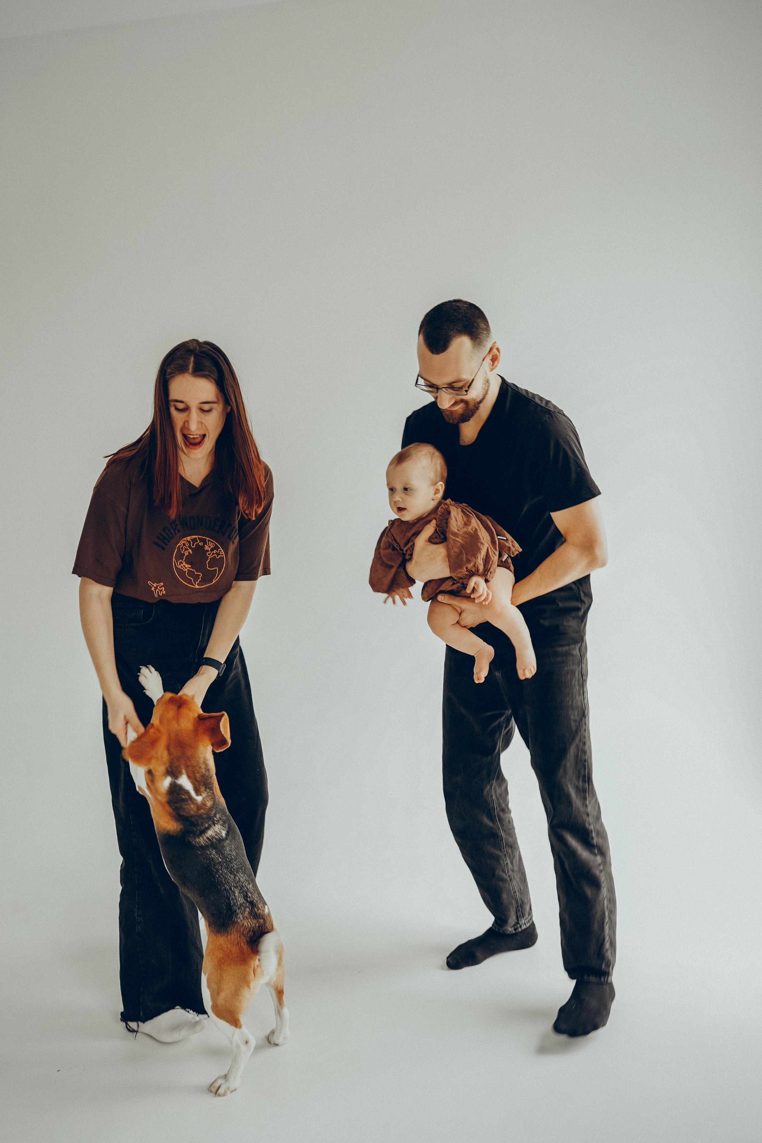 Студийная семейная. Фотограф Москва Ларина Юлия