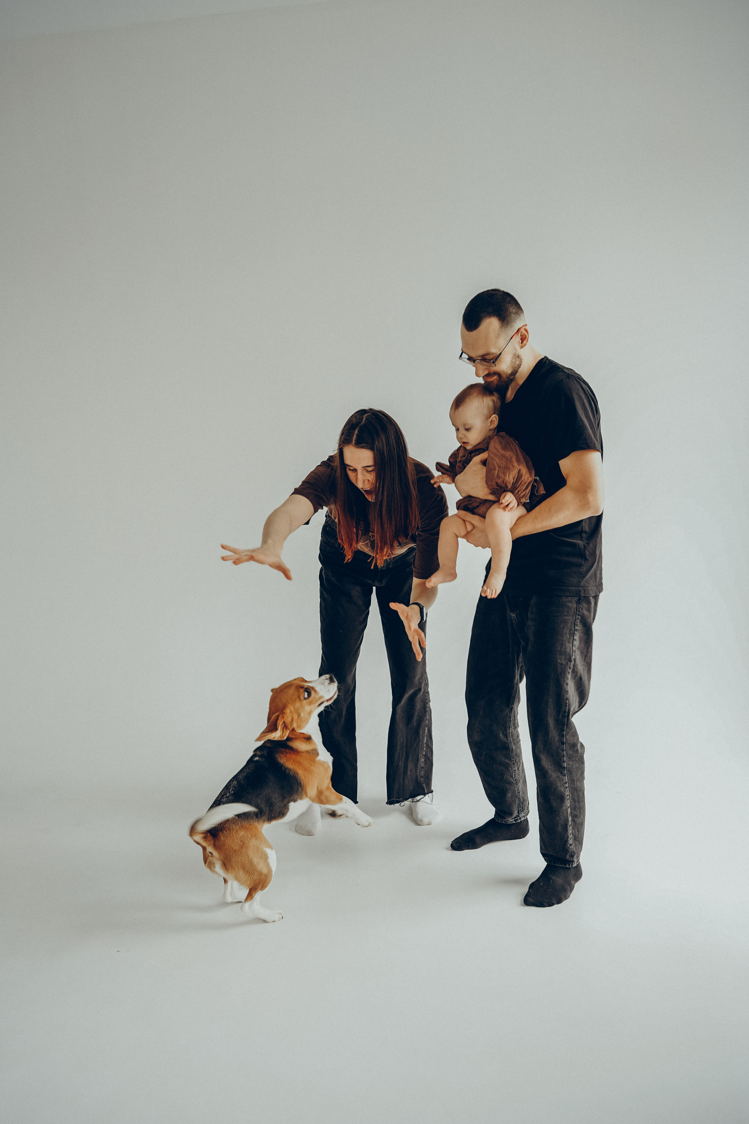 Студийная семейная. Фотограф Москва Ларина Юлия