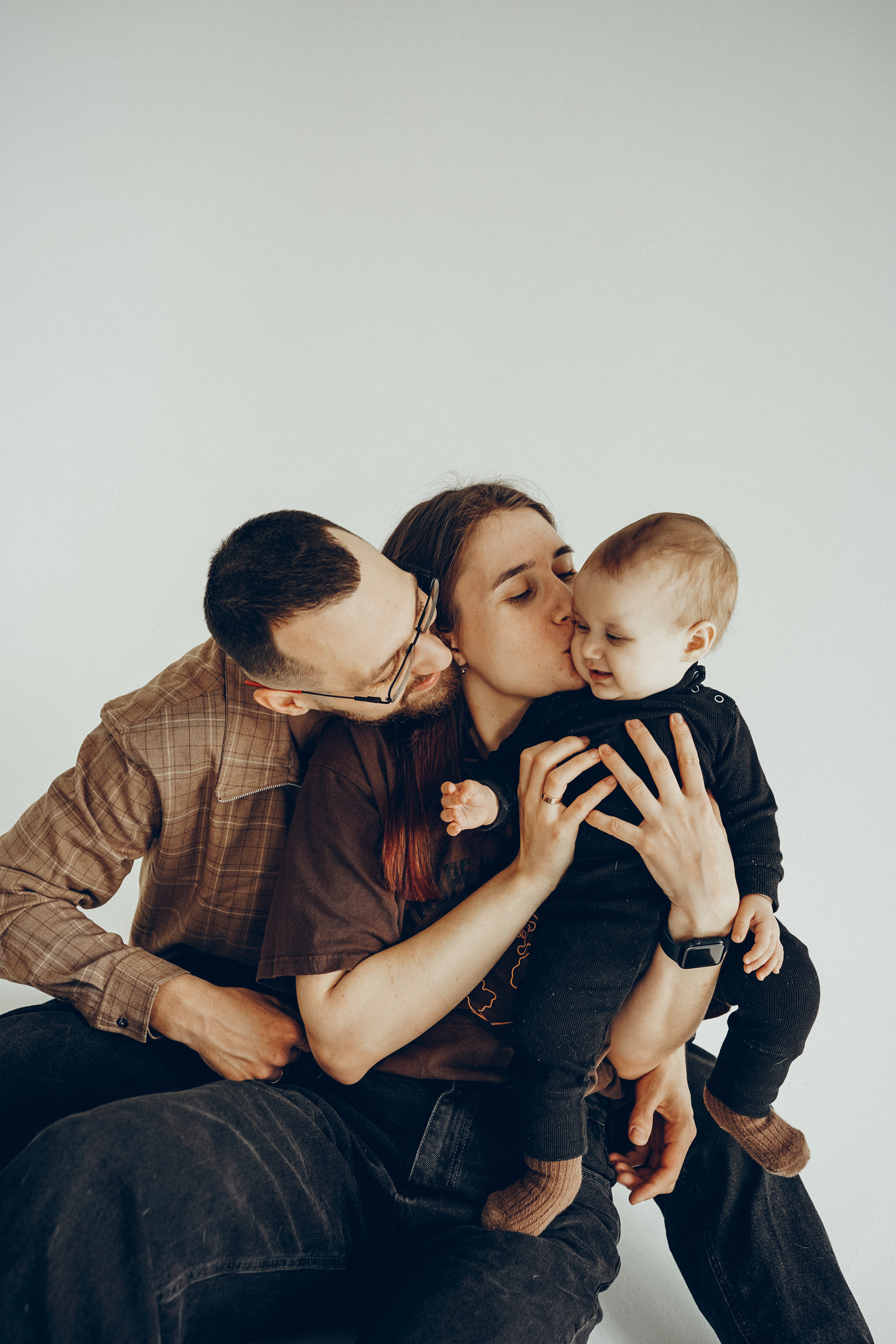 Студийная семейная. Фотограф Москва Ларина Юлия