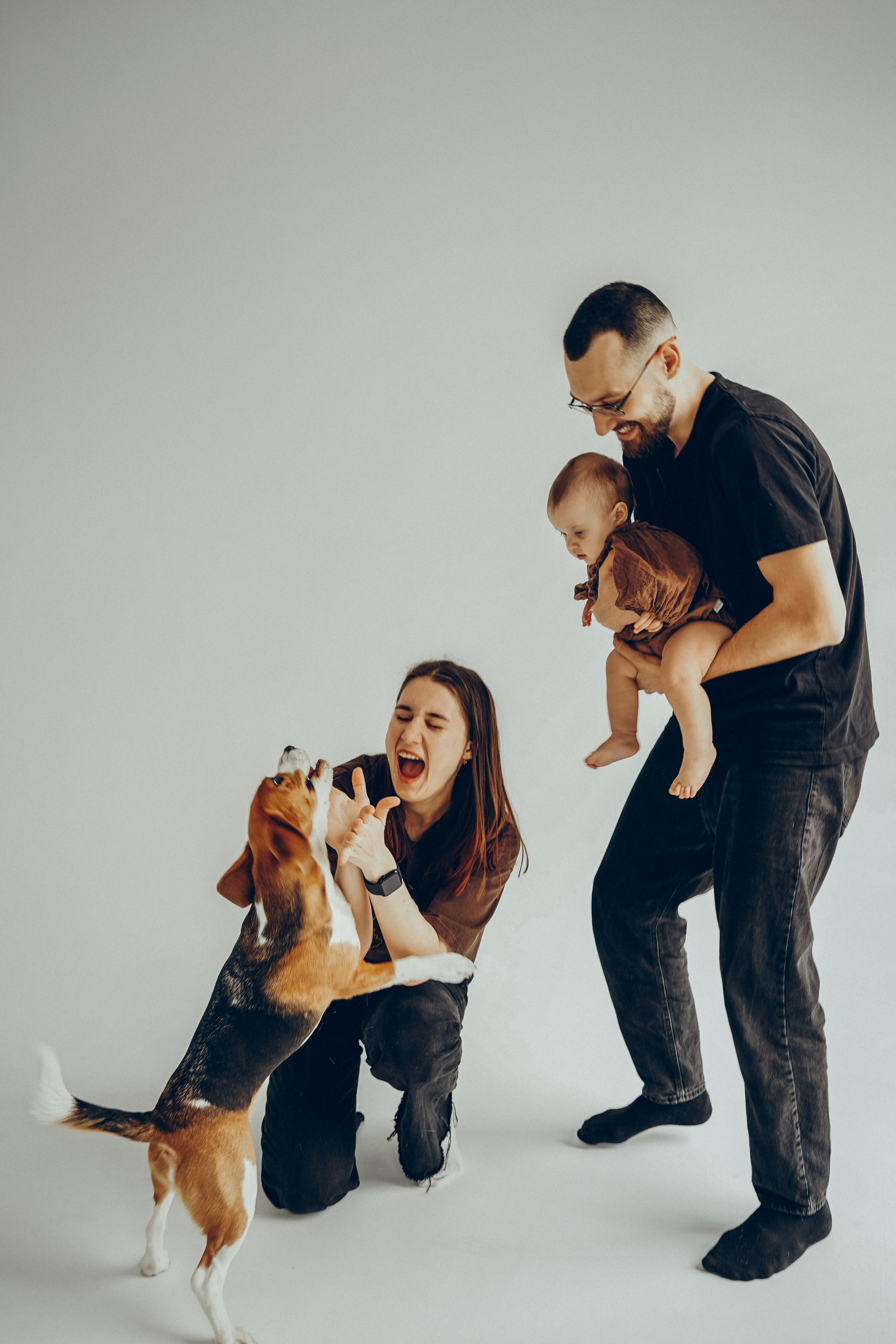 Студийная семейная. Фотограф Москва Ларина Юлия