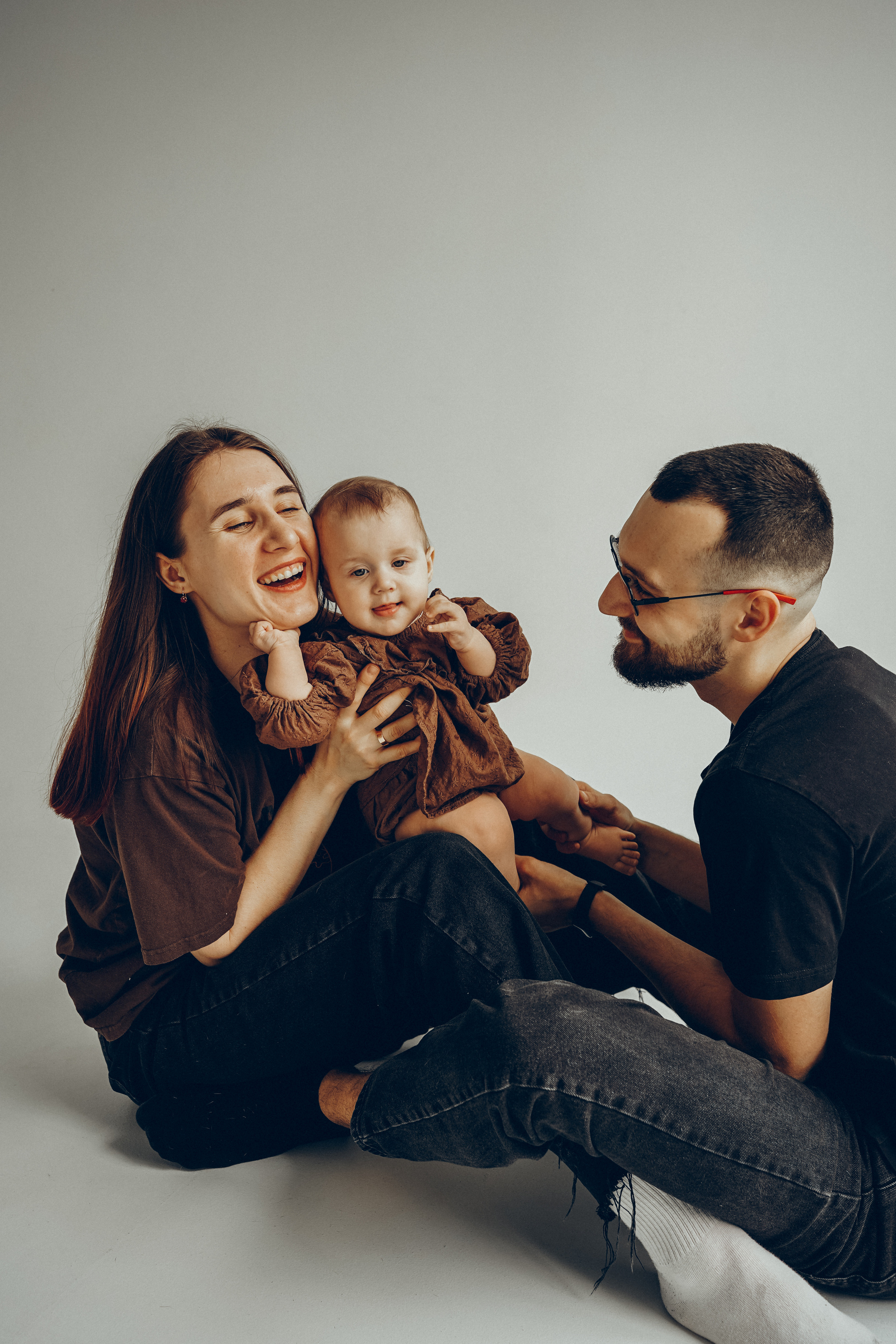 Студийная семейная. Фотограф Москва Ларина Юлия