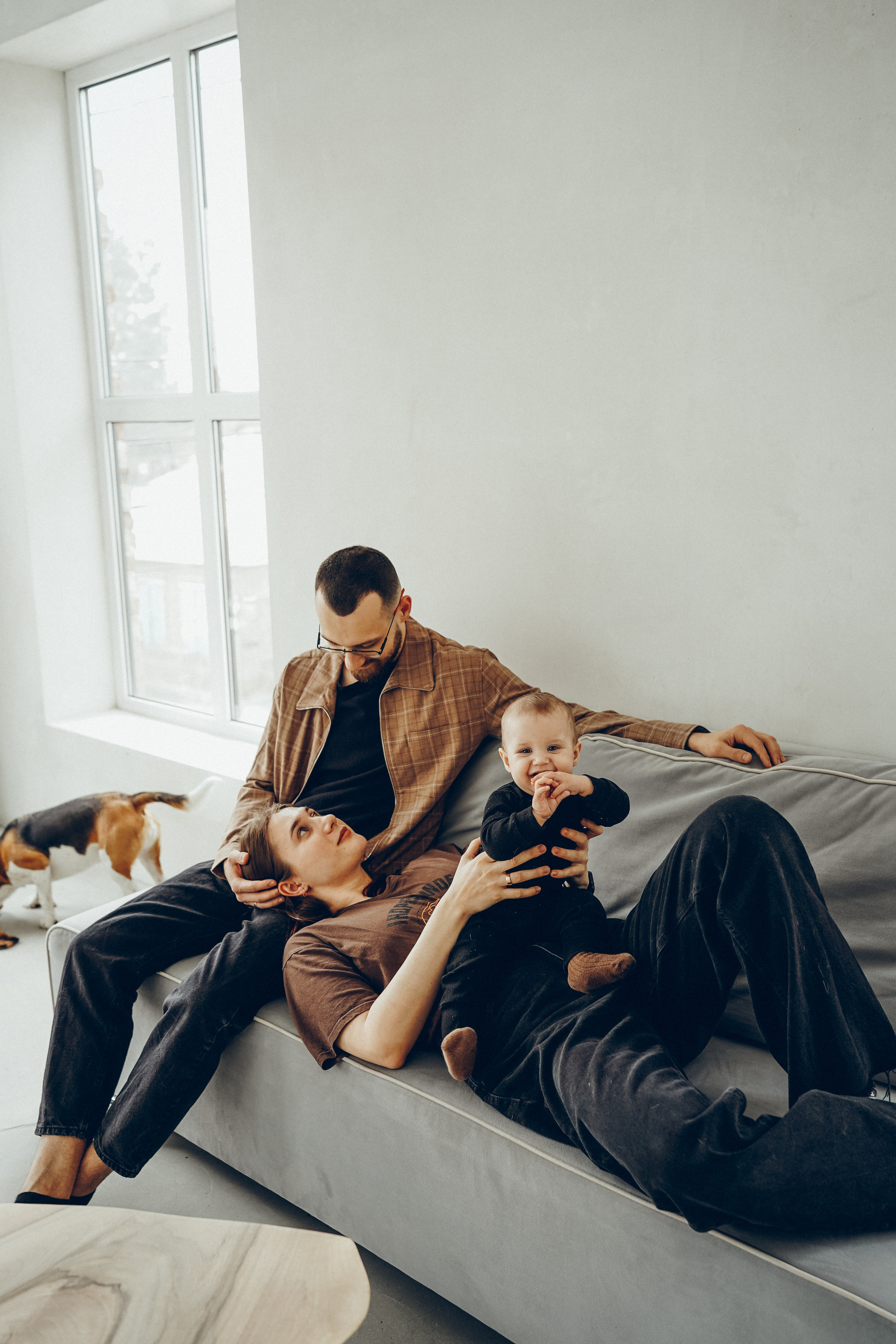 Студийная семейная. Фотограф Москва Ларина Юлия