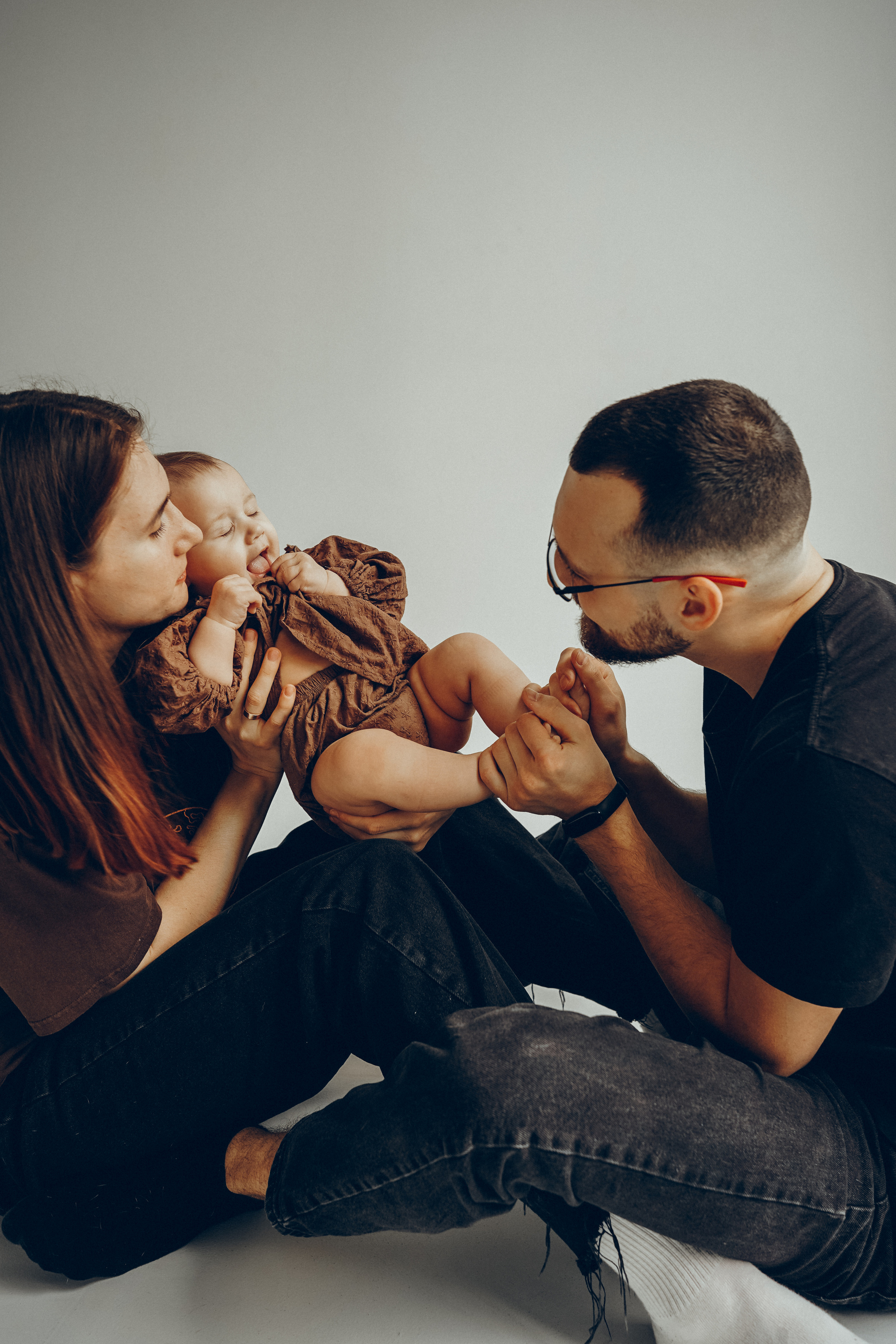 Студийная семейная. Фотограф Москва Ларина Юлия