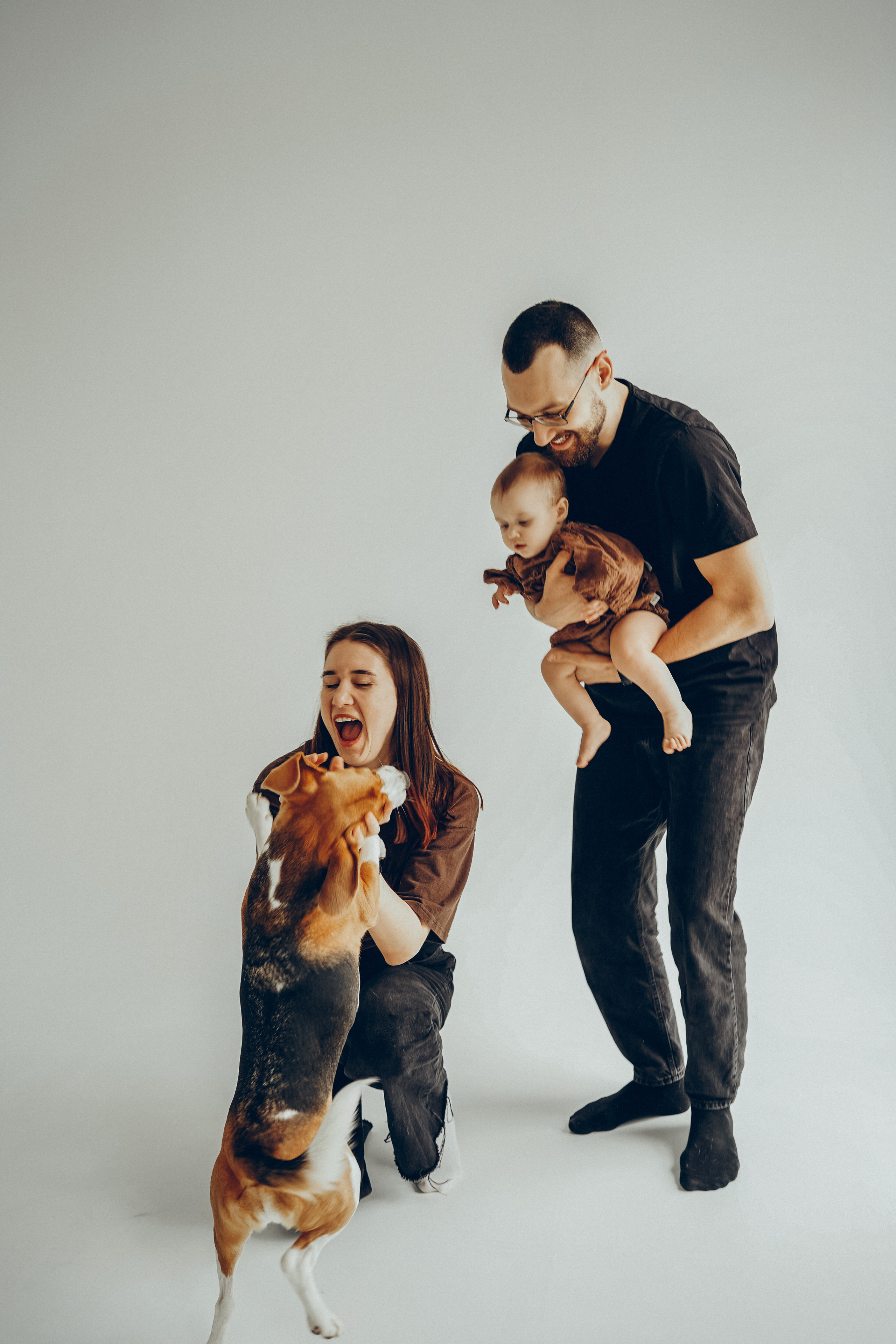 Студийная семейная. Фотограф Москва Ларина Юлия