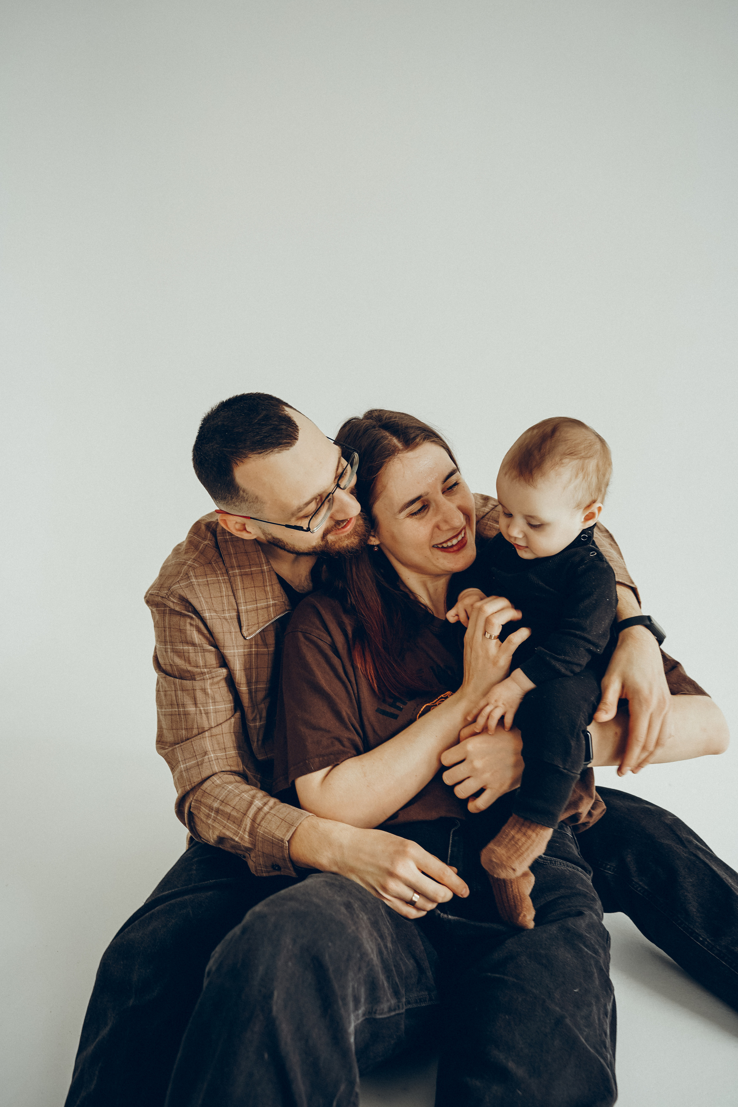 Студийная семейная. Фотограф Москва Ларина Юлия