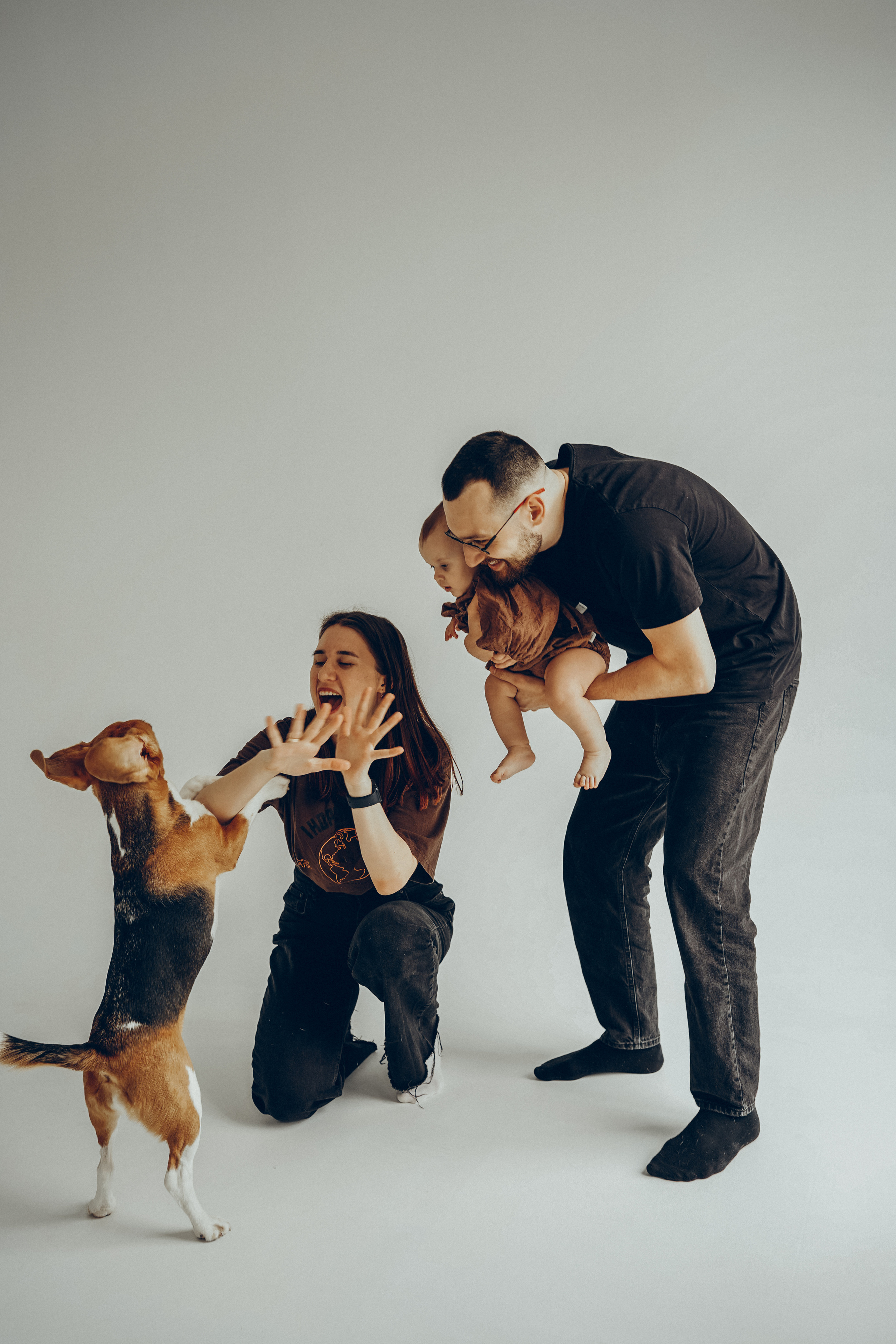 Студийная семейная. Фотограф Москва Ларина Юлия