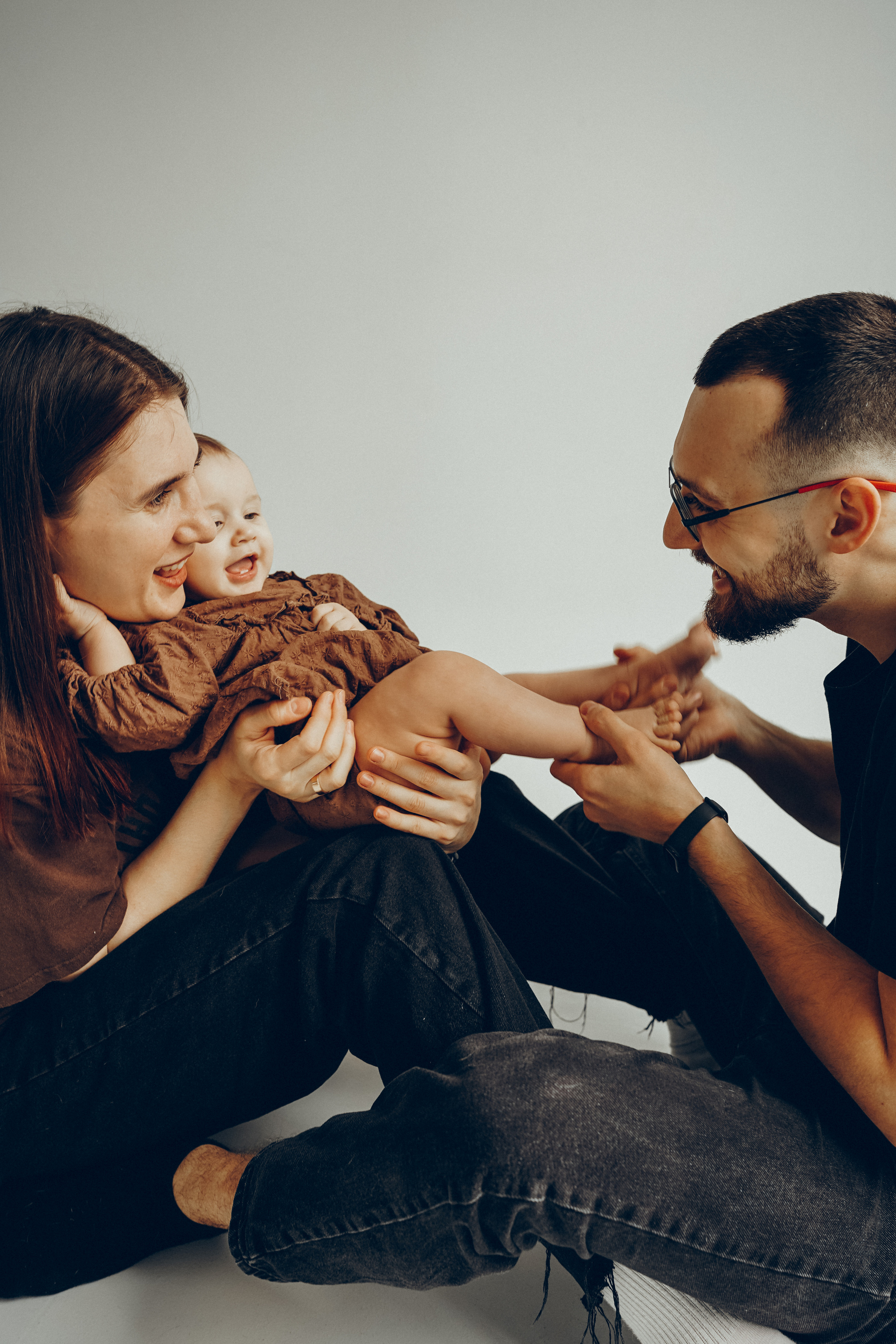 Студийная семейная. Фотограф Москва Ларина Юлия