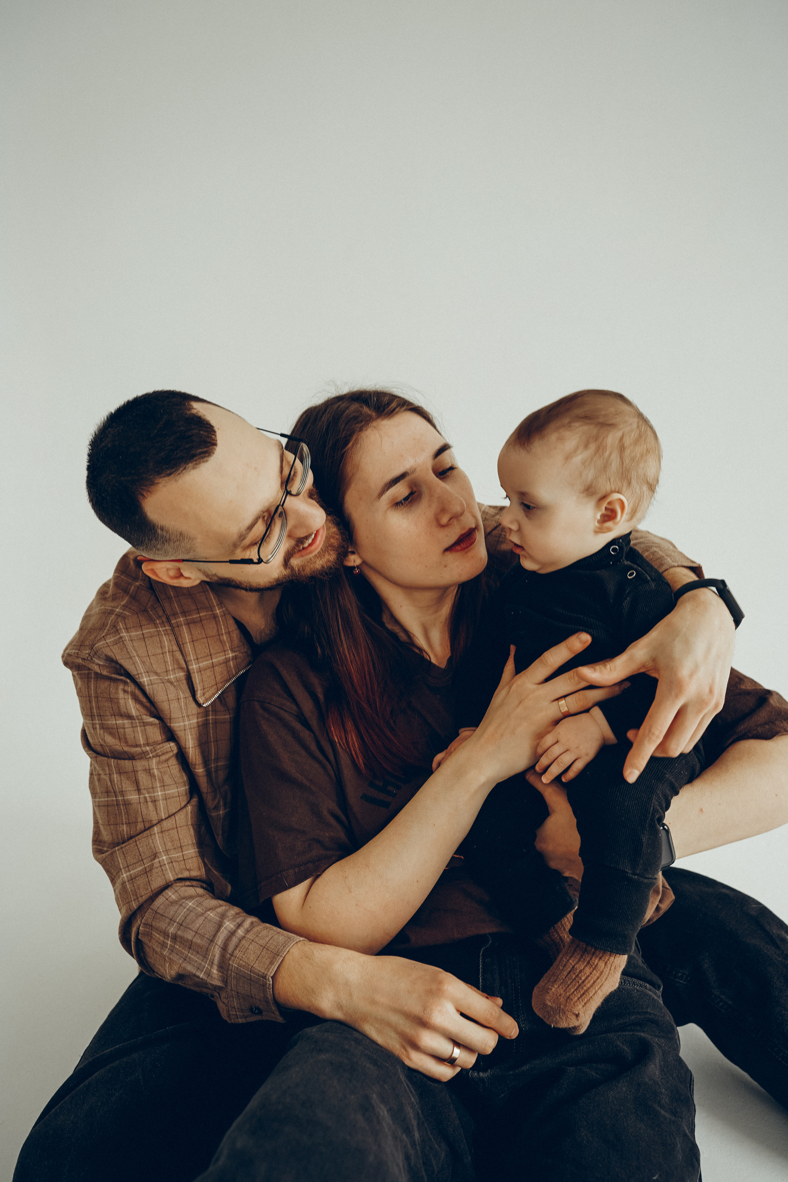 Студийная семейная. Фотограф Москва Ларина Юлия