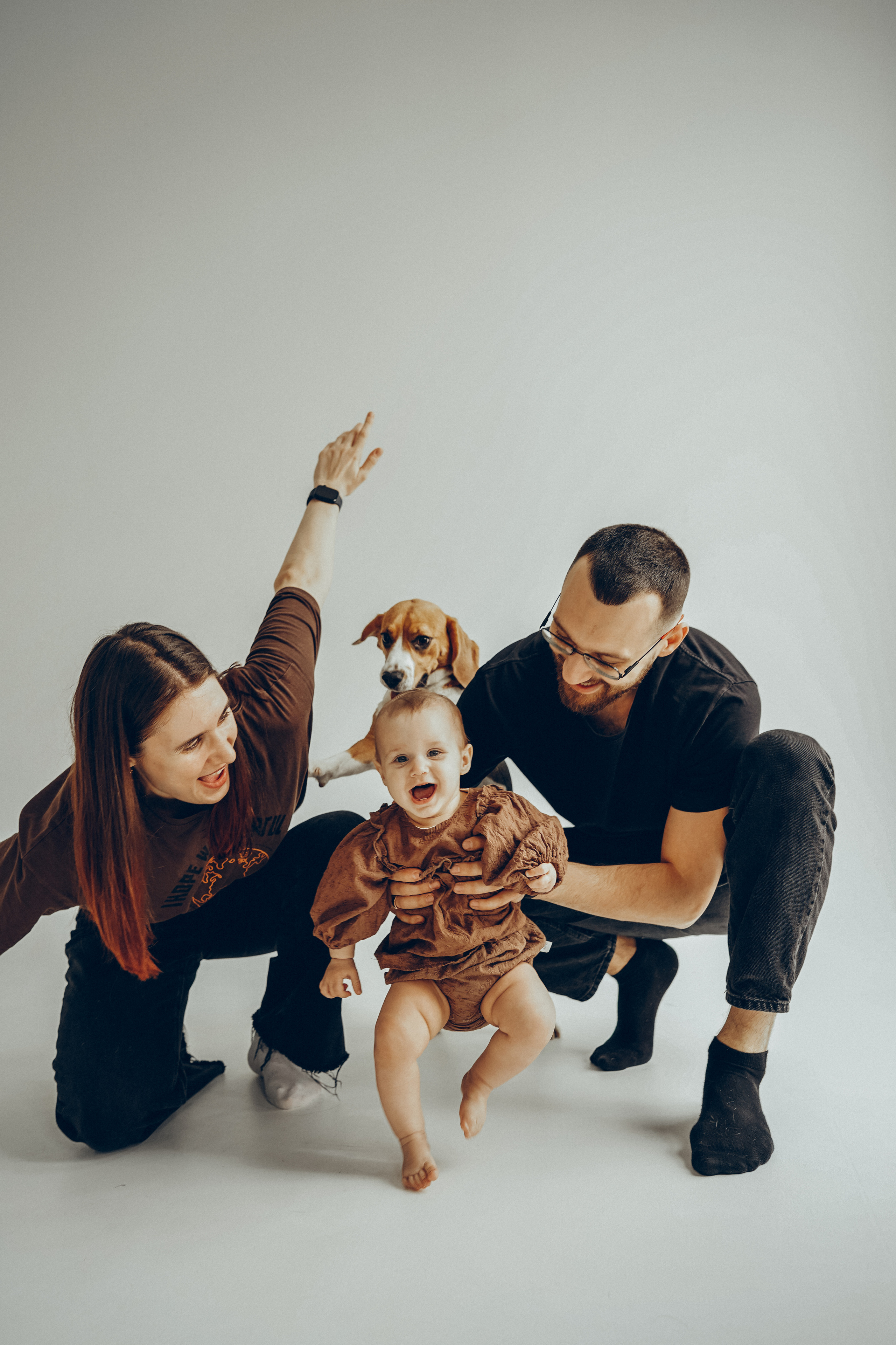 Студийная семейная. Фотограф Москва Ларина Юлия