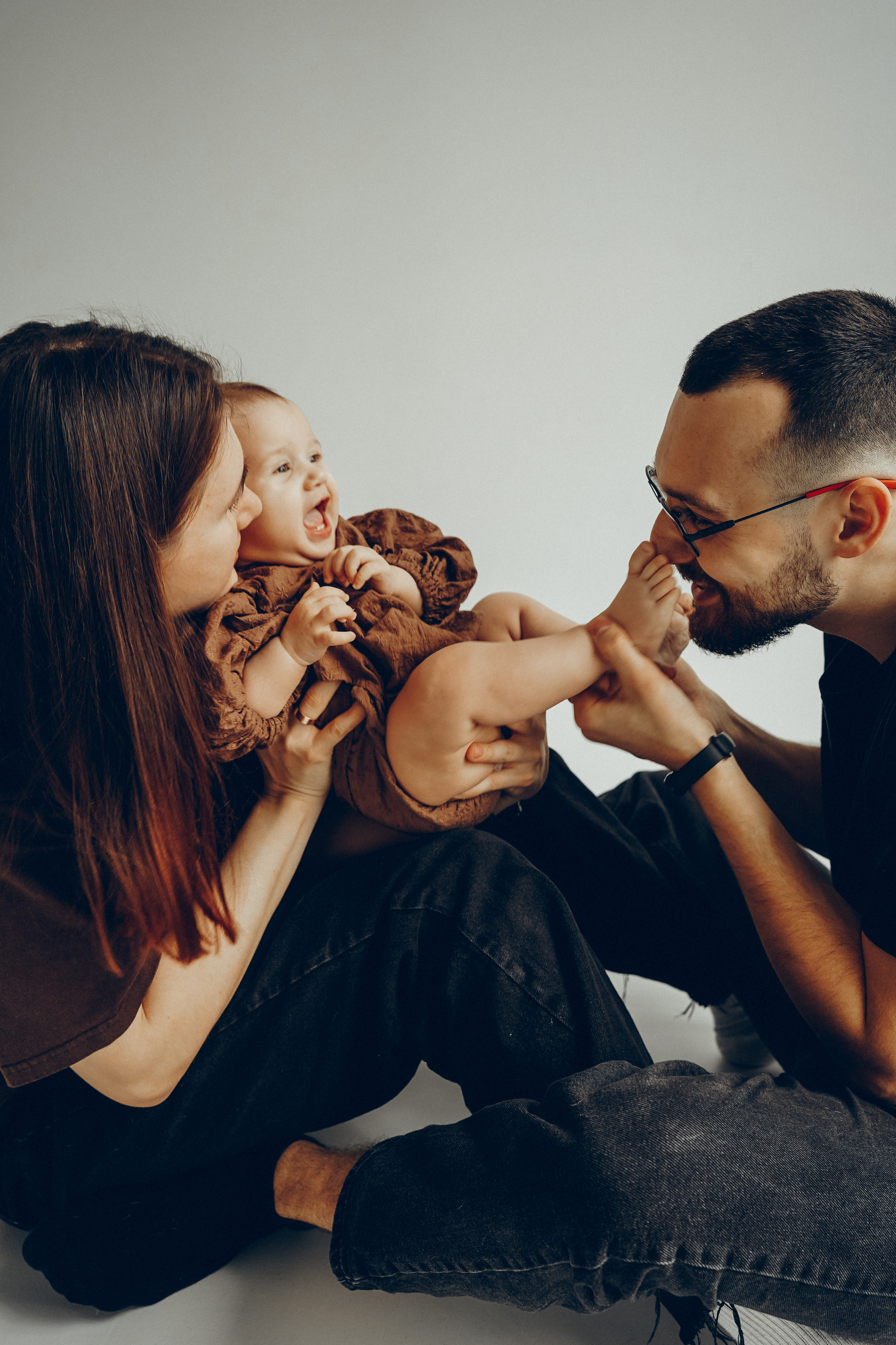 Студийная семейная. Фотограф Москва Ларина Юлия